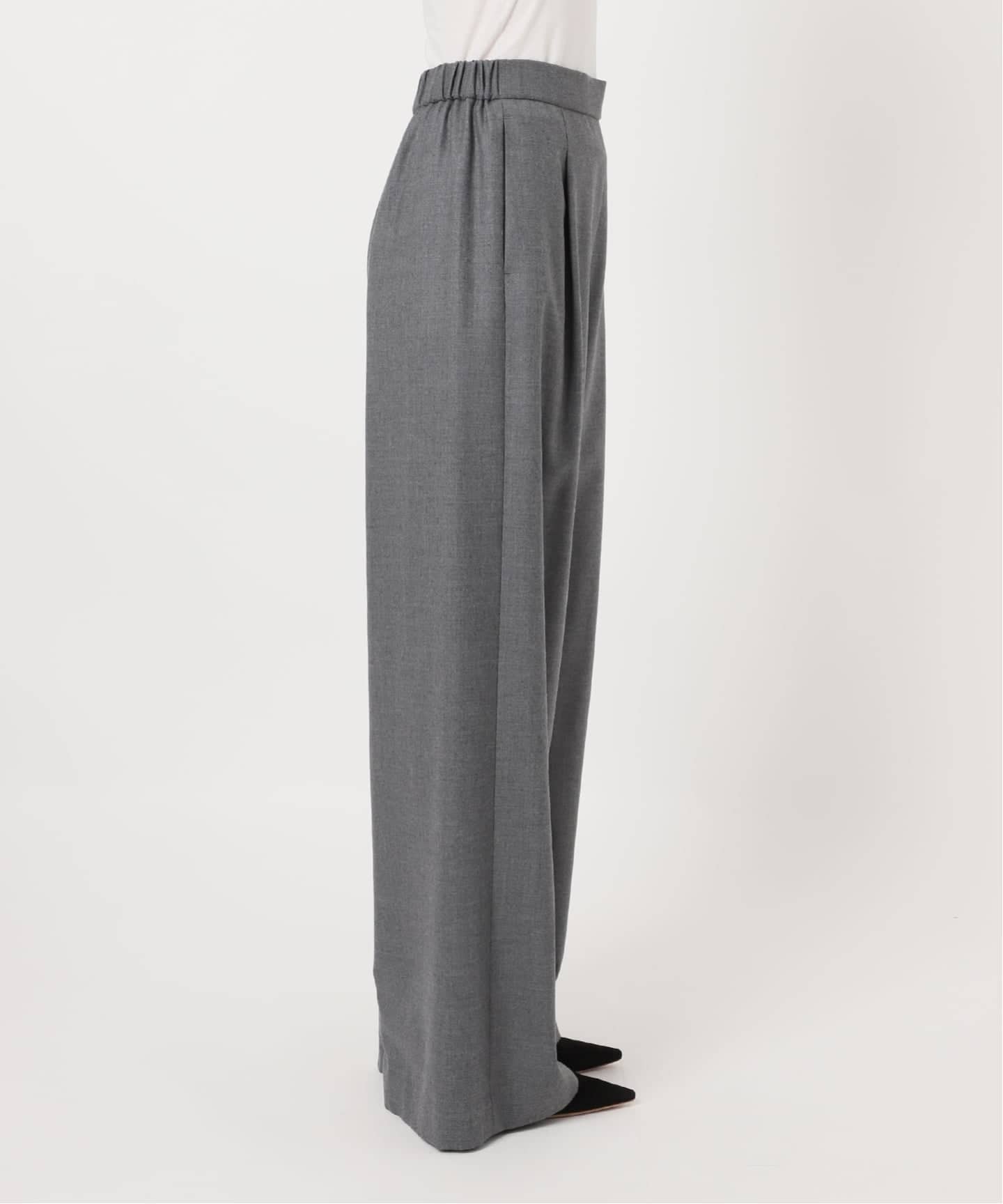 Easy Wide パンツ (フラノ)（スラックス）｜MUSE de Deuxieme Classe