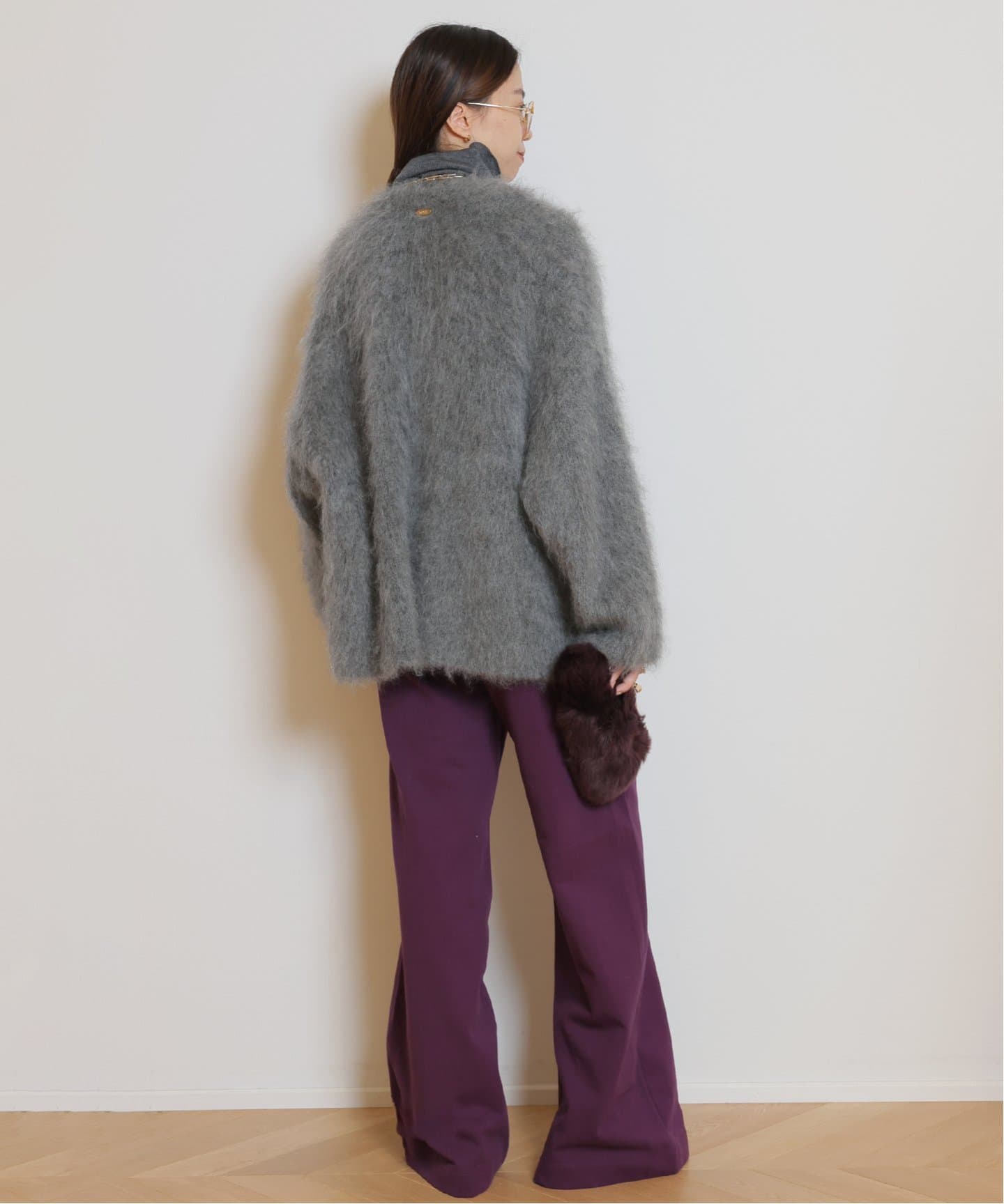 MUSE ドゥーズィエムクラス 24AW ライトダブルクロスオールインワン 38 セール】Light ダブルクロス オールインワン（つなぎ/オールインワン