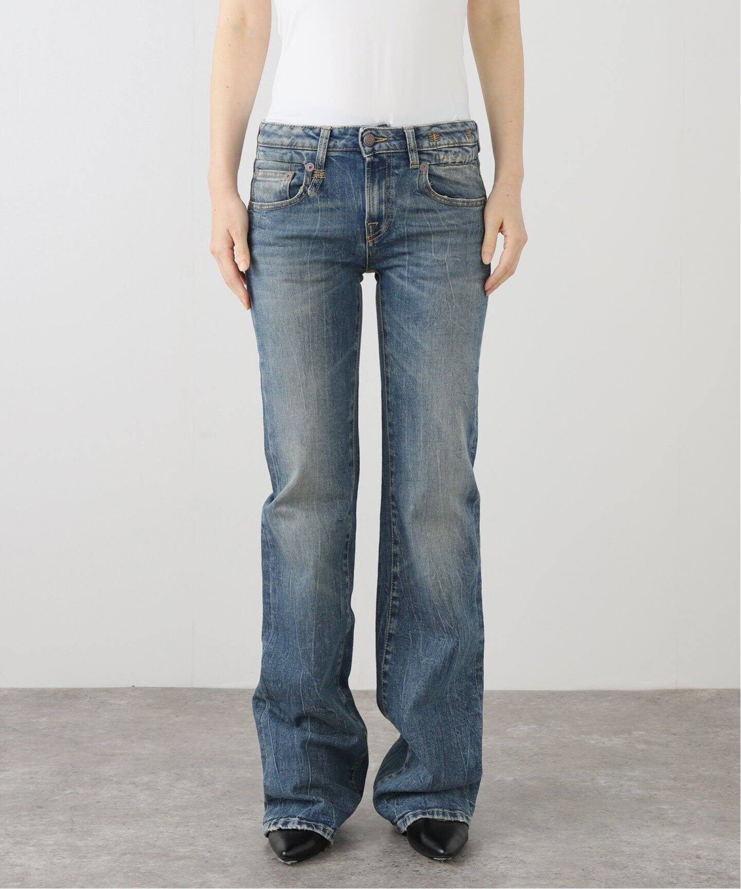 R13/アールサーティーン】BOY FLARE デニム（デニムパンツ・ジーンズ  