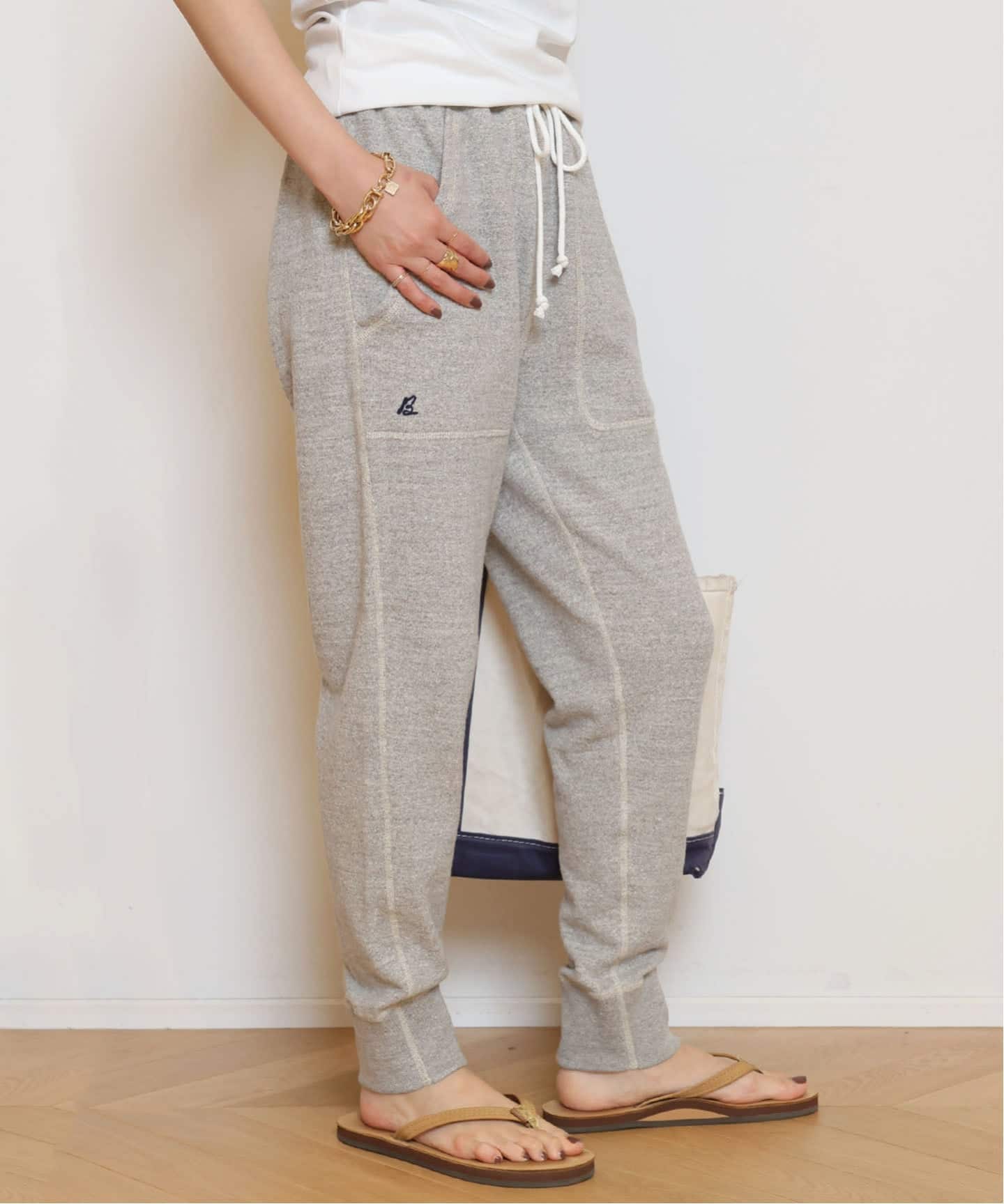 マディソンブルー　パンツ00 MADISONBLUE(マディソンブルー)のフランネルバギーパンツ通販