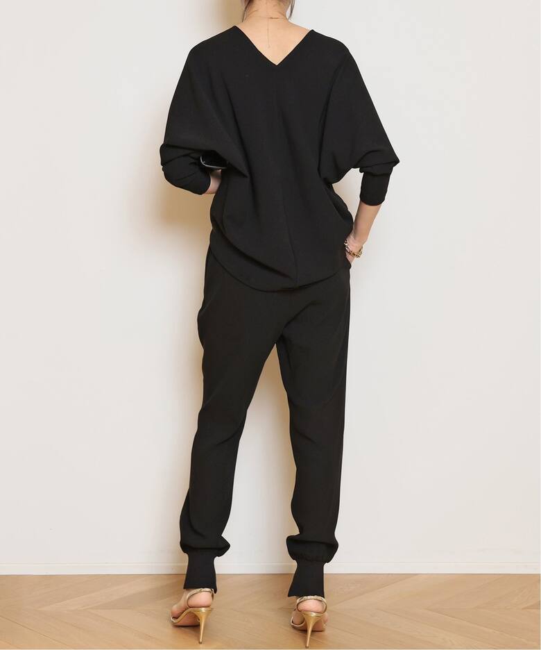 Col Pierrot/コルピエロ】スソリブパンツ（BLACK）（その他パンツ  