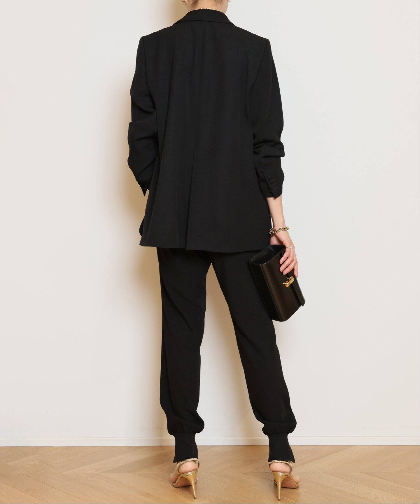 Col Pierrot/コルピエロ】スソリブパンツ（BLACK）（その他パンツ  