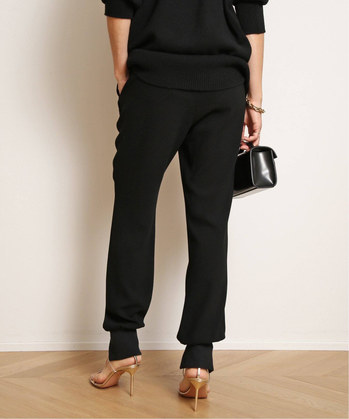 Col Pierrot/コルピエロ】スソリブパンツ（BLACK）（その他パンツ  