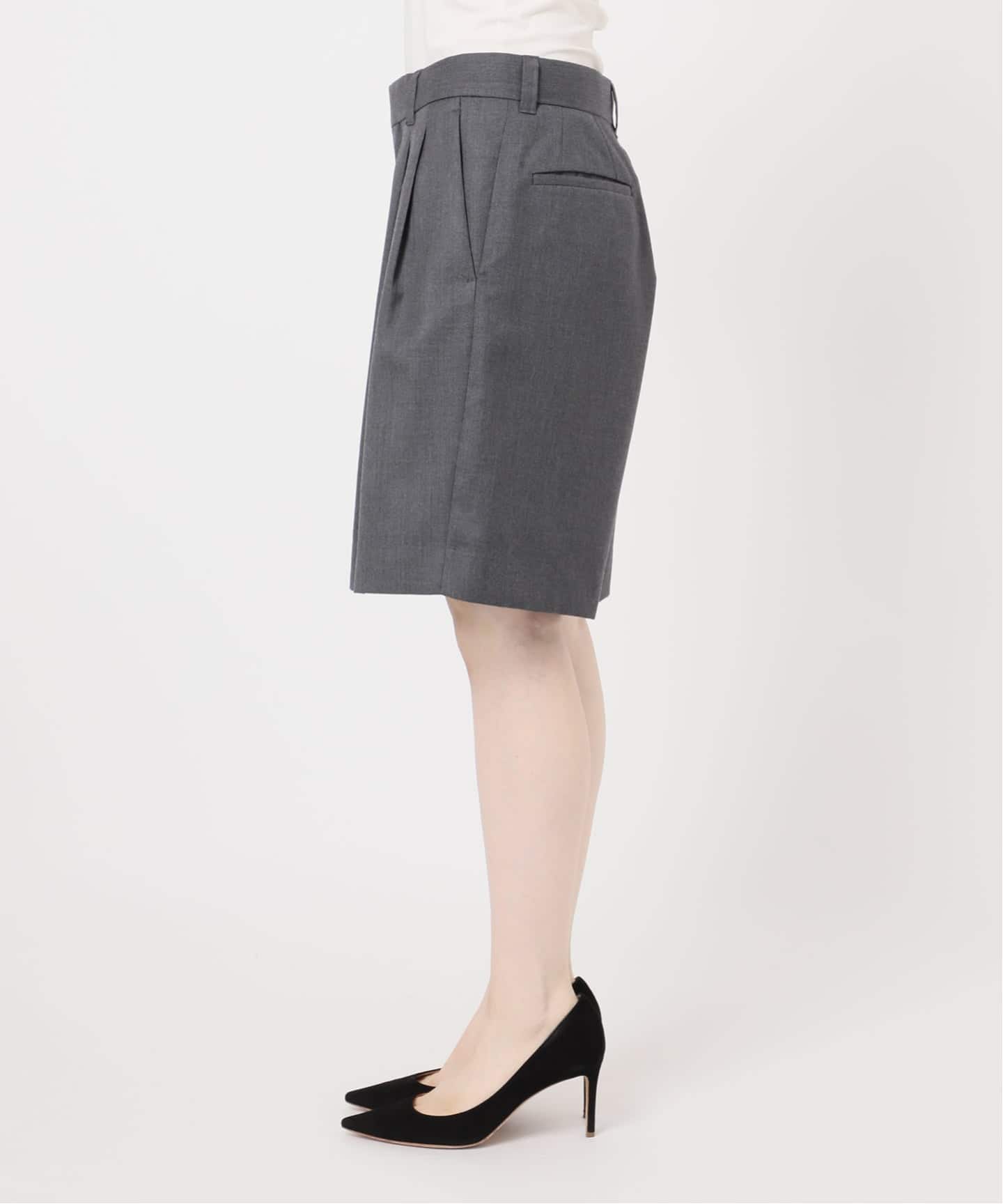 MADISONBLUE/マディソンブルー】WIDE TUCK ショーツ（ショート・ハーフ