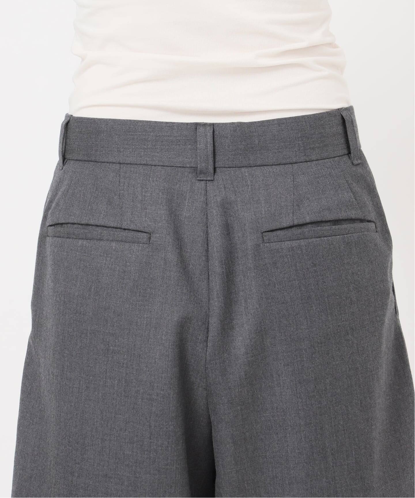 MADISONBLUE/マディソンブルー】WIDE TUCK ショーツ（ショート・ハーフ