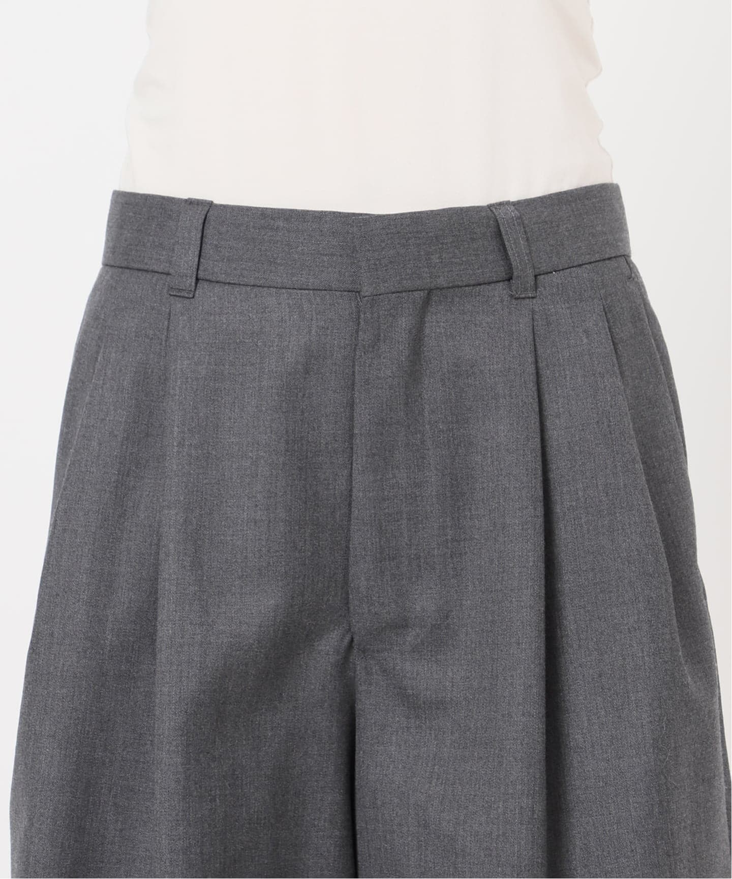 MADISONBLUE/マディソンブルー】WIDE TUCK ショーツ（ショート・ハーフ