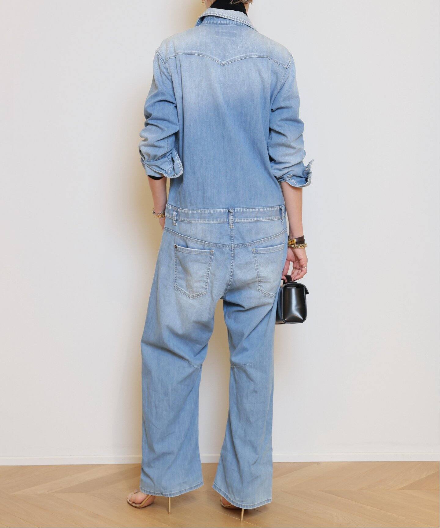 DSQUARED2/ディースクエアード】 WESTERN JEAN ジャンプスーツ（つなぎ 