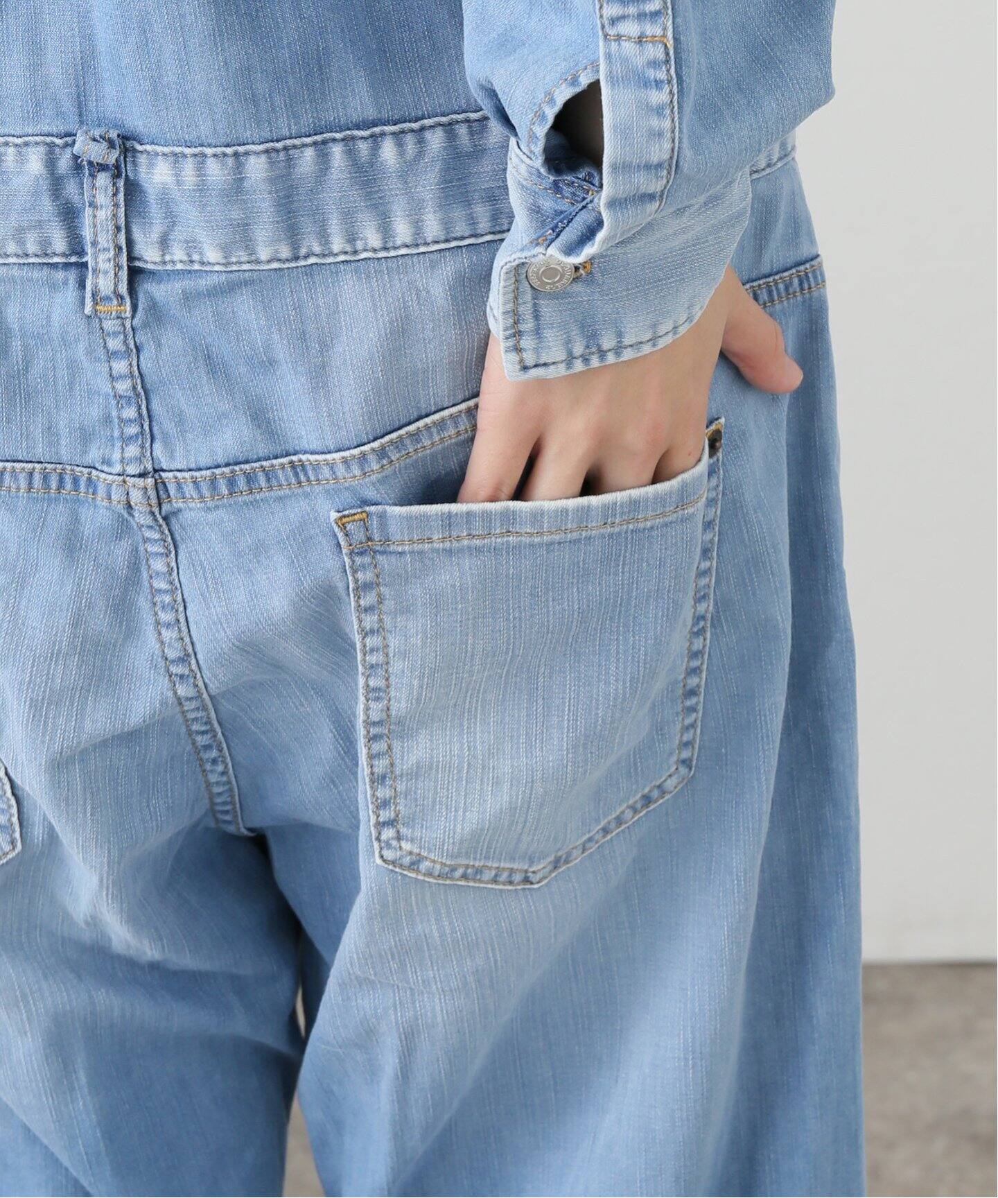 DSQUARED2/ディースクエアード】 WESTERN JEAN ジャンプスーツ（つなぎ 