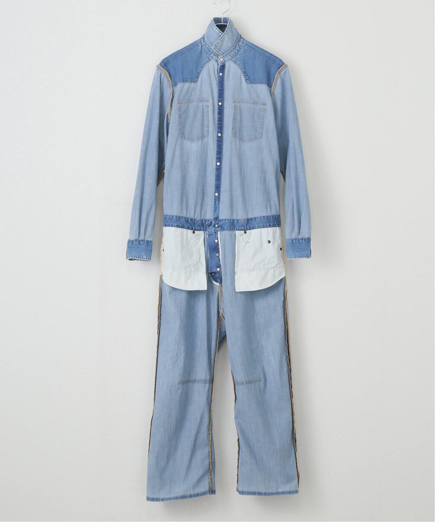 DSQUARED2/ディースクエアード】 WESTERN JEAN ジャンプスーツ（つなぎ 