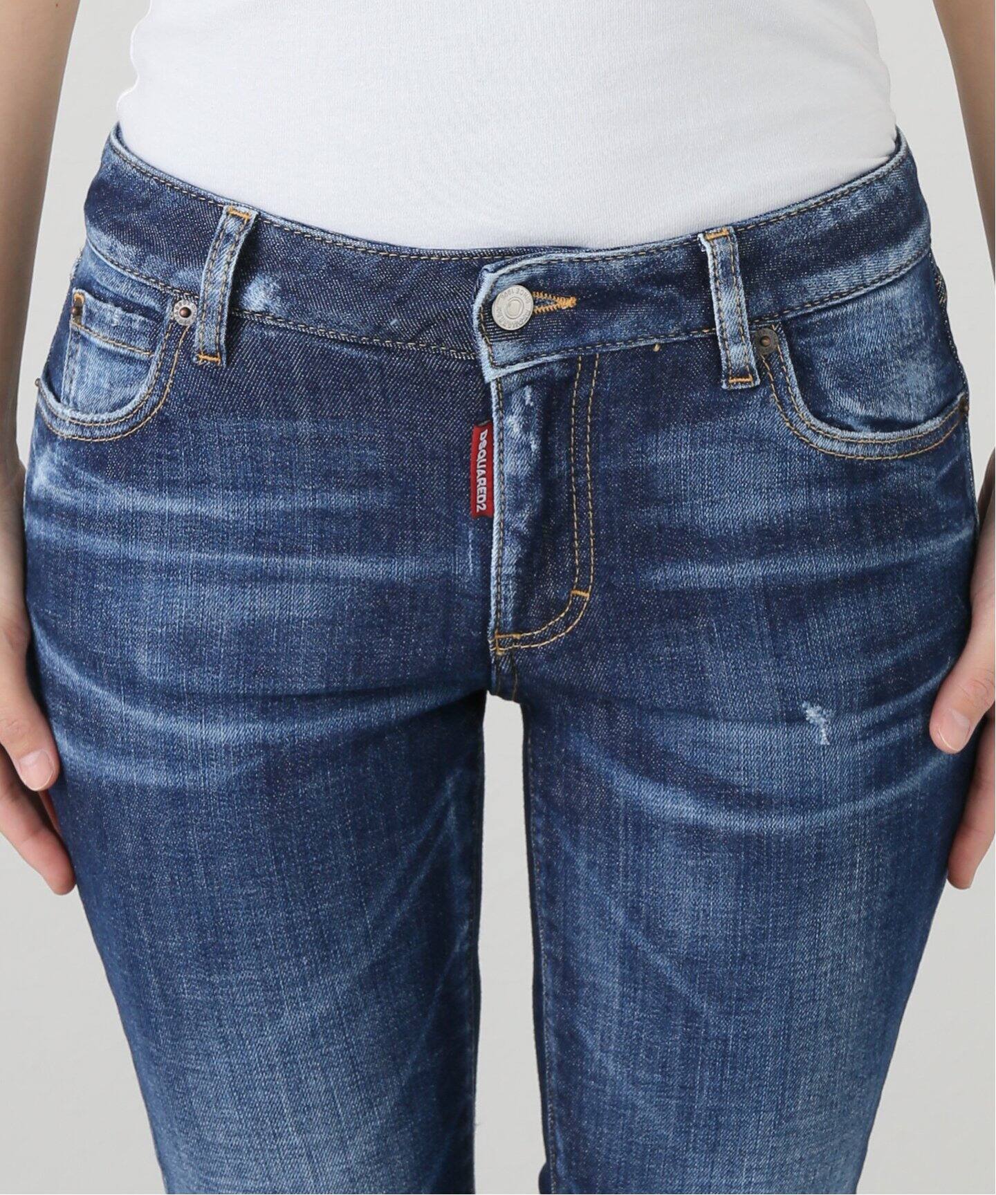 DSQUARED2/ディースクエアード】 MEDIUM WAIST FLARE デニム（デニム 