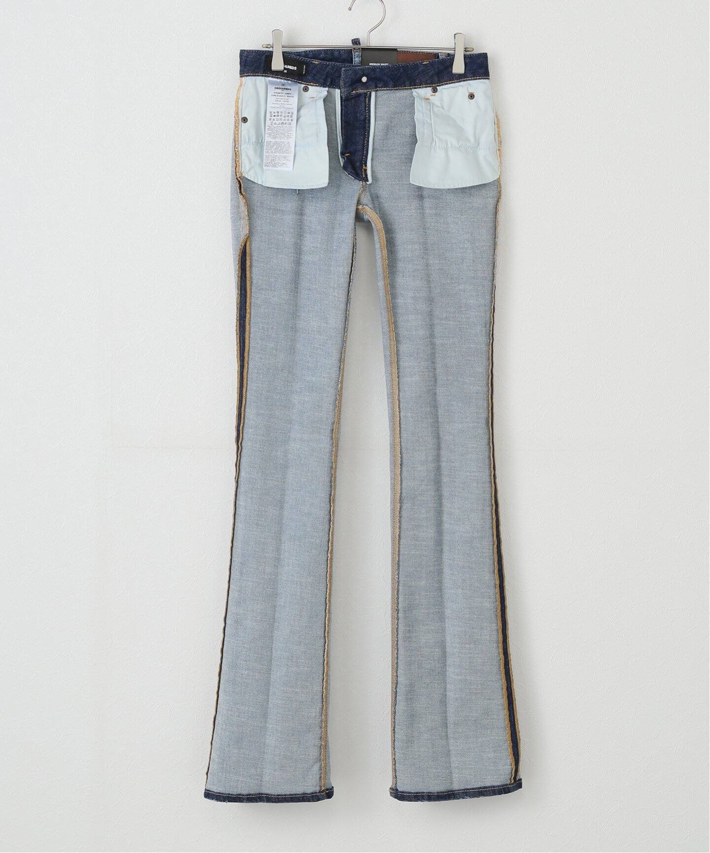 DSQUARED2/ディースクエアード】 MEDIUM WAIST FLARE デニム（デニム 