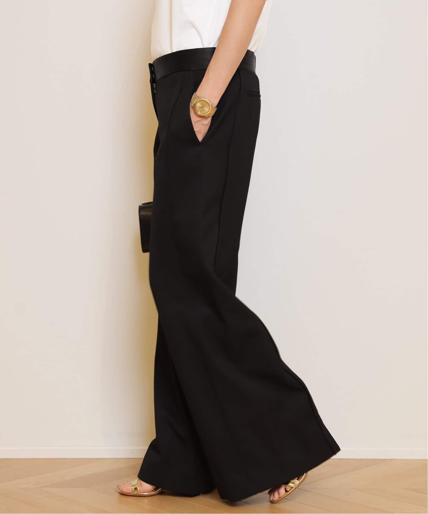 VICTORIA BECKHAM/ヴィクトリアベッカム】 SIDE PANEL TROUSER