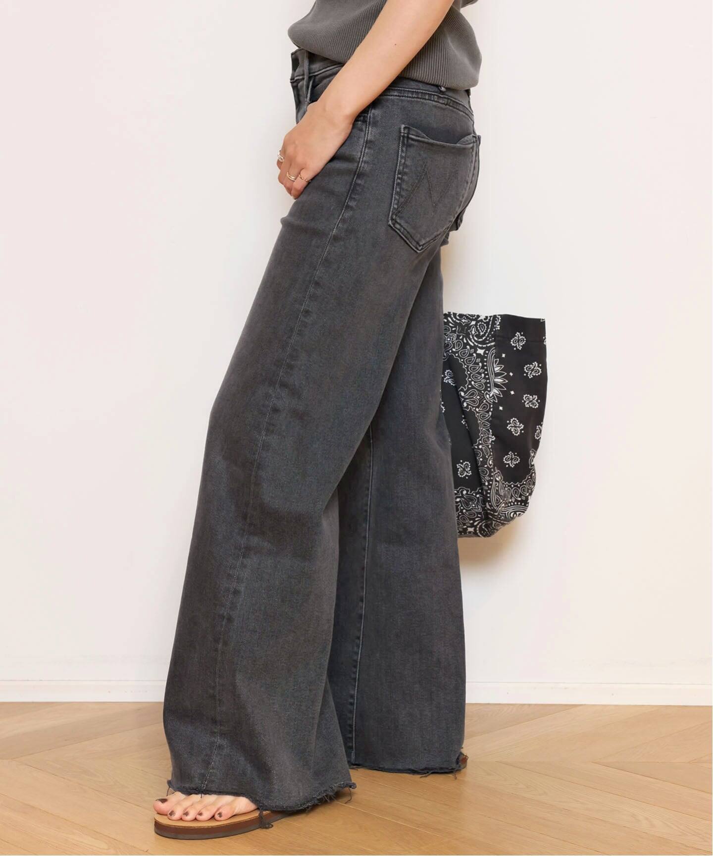 MOTHER/マザー】THE HUSTLER ROLLER ANKLE FRAY デニム（デニムパンツ