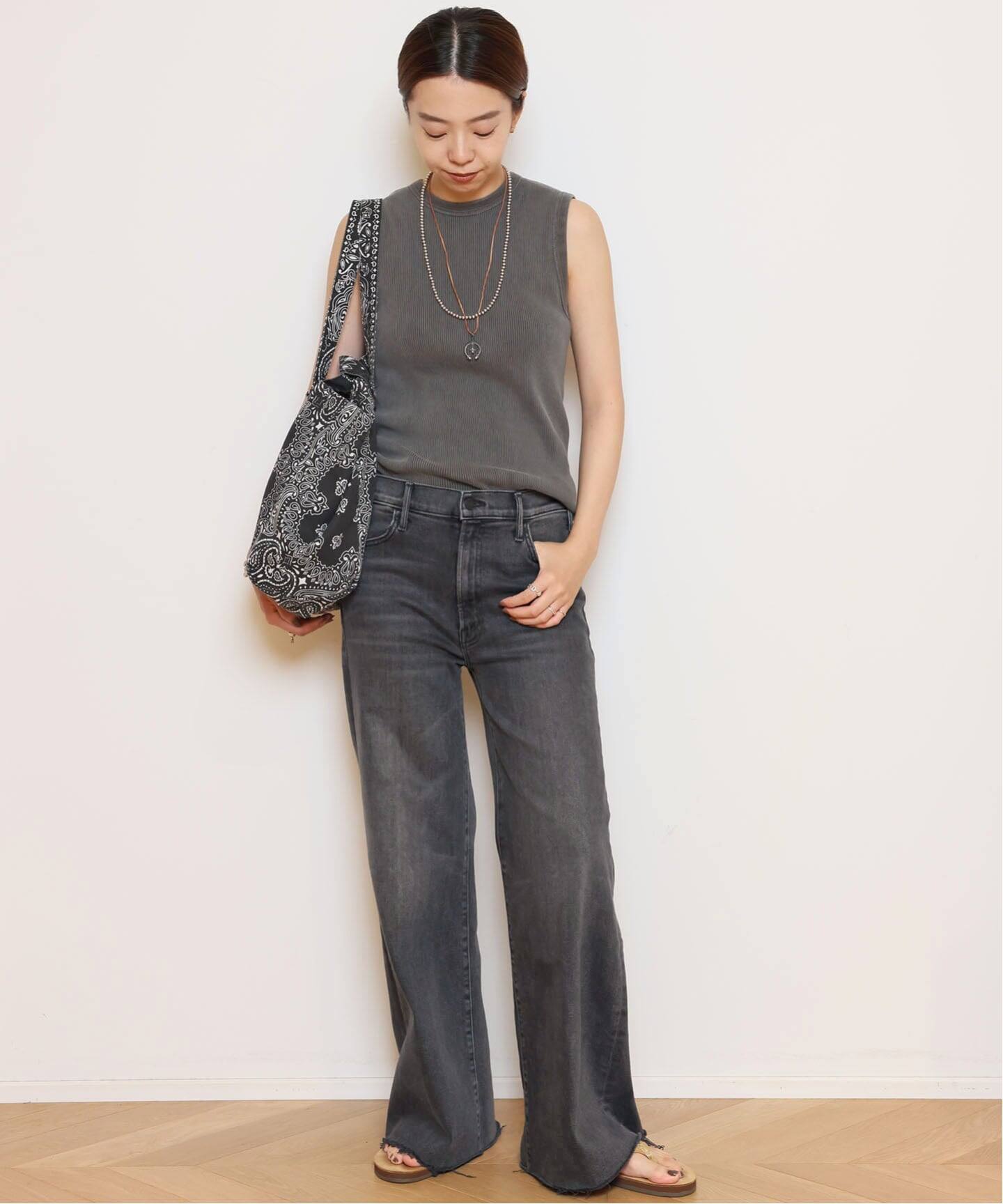 Deuxieme Classes MOTHERデニム MOTHER/マザー】THE HUSTLER ROLLER ANKLE FRAY デニム（デニム