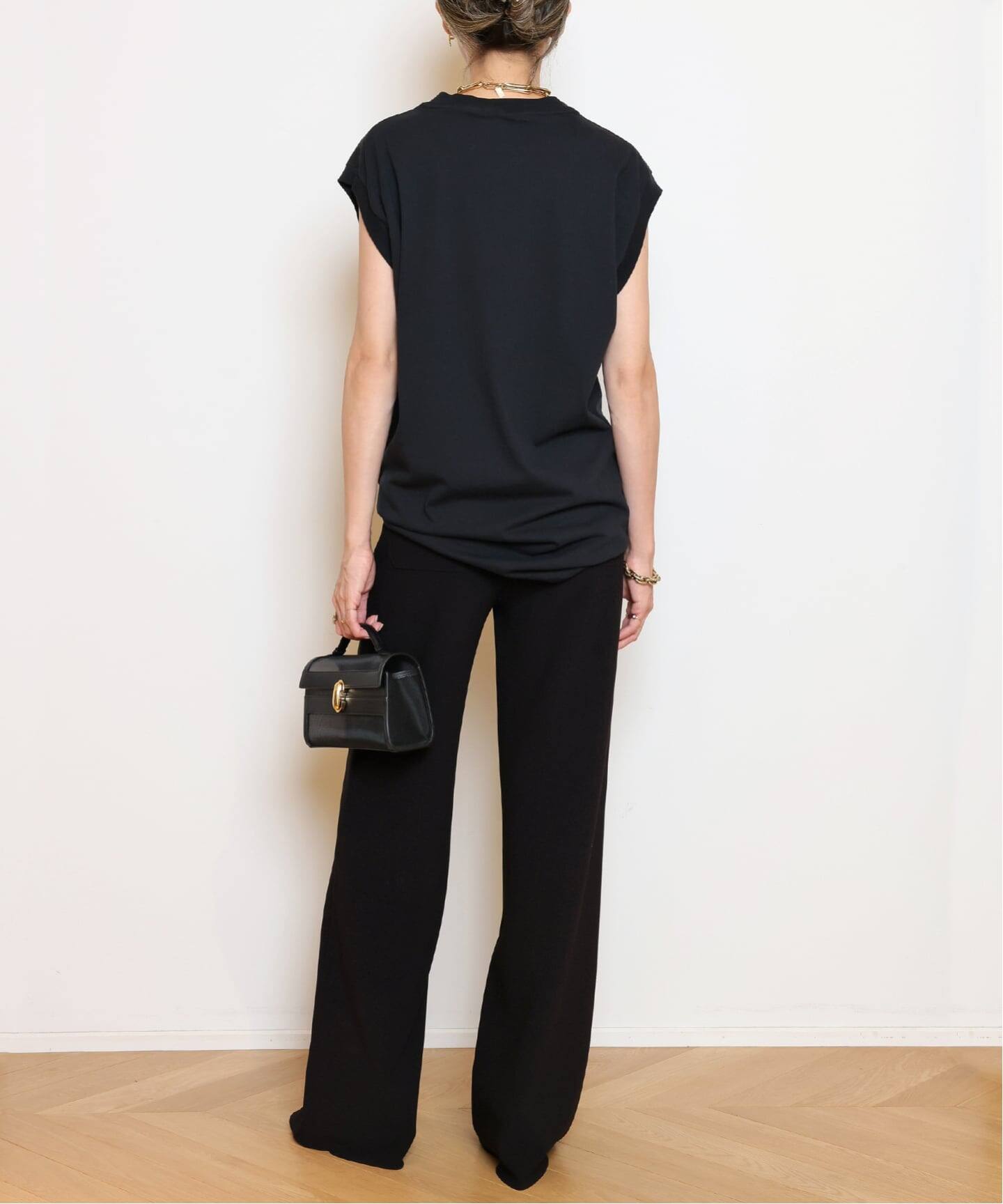 【新品未使用】ミューズドゥドゥーズィエムクラス WONDER RIB パンツ BIRROT/ビロット】STRAIGHT TROUSER（その他パンツ）｜MUSE de