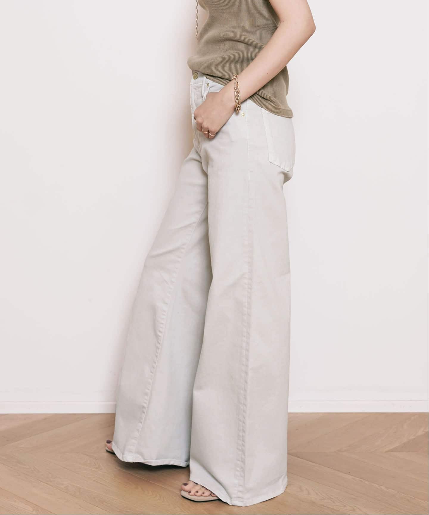 SURT/サート】MANNISH BUGGY DENIM (LIGHT GRAY)（デニムパンツ
