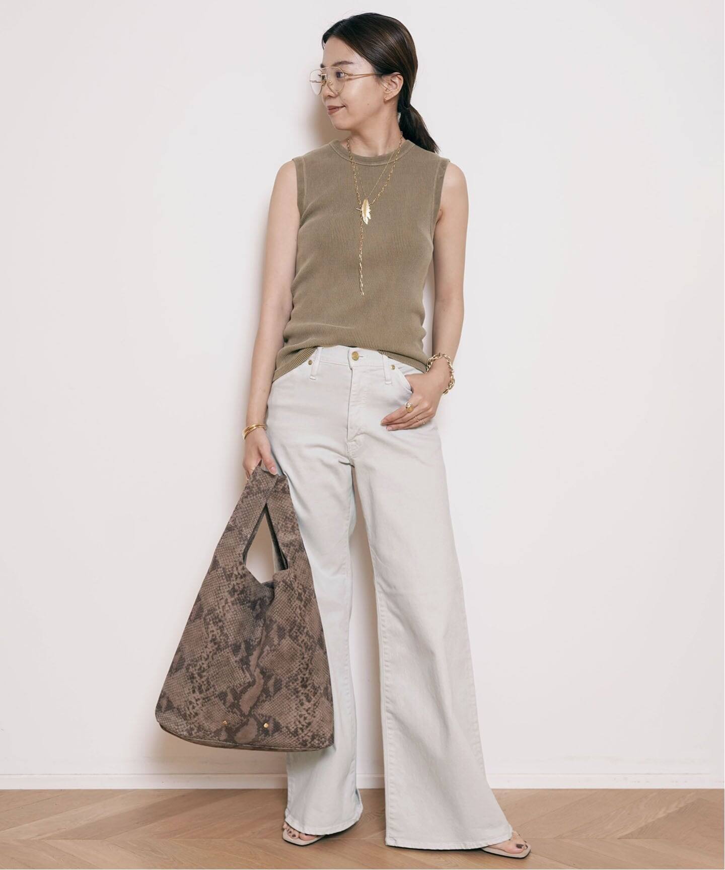 SURT/サート】MANNISH BUGGY DENIM (LIGHT GRAY)（デニムパンツ