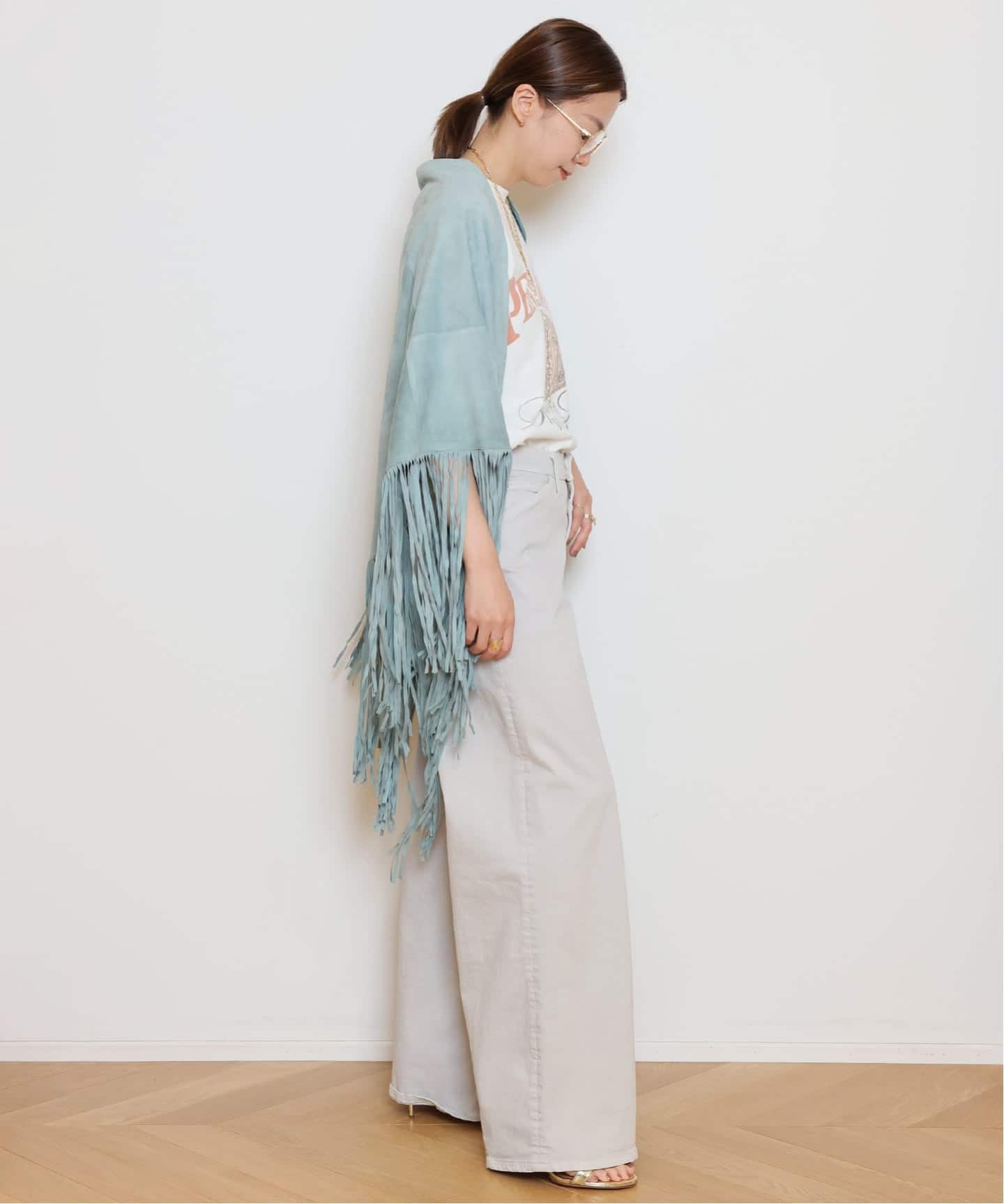 SURT/サート】MANNISH BUGGY DENIM (LIGHT GRAY)（デニムパンツ