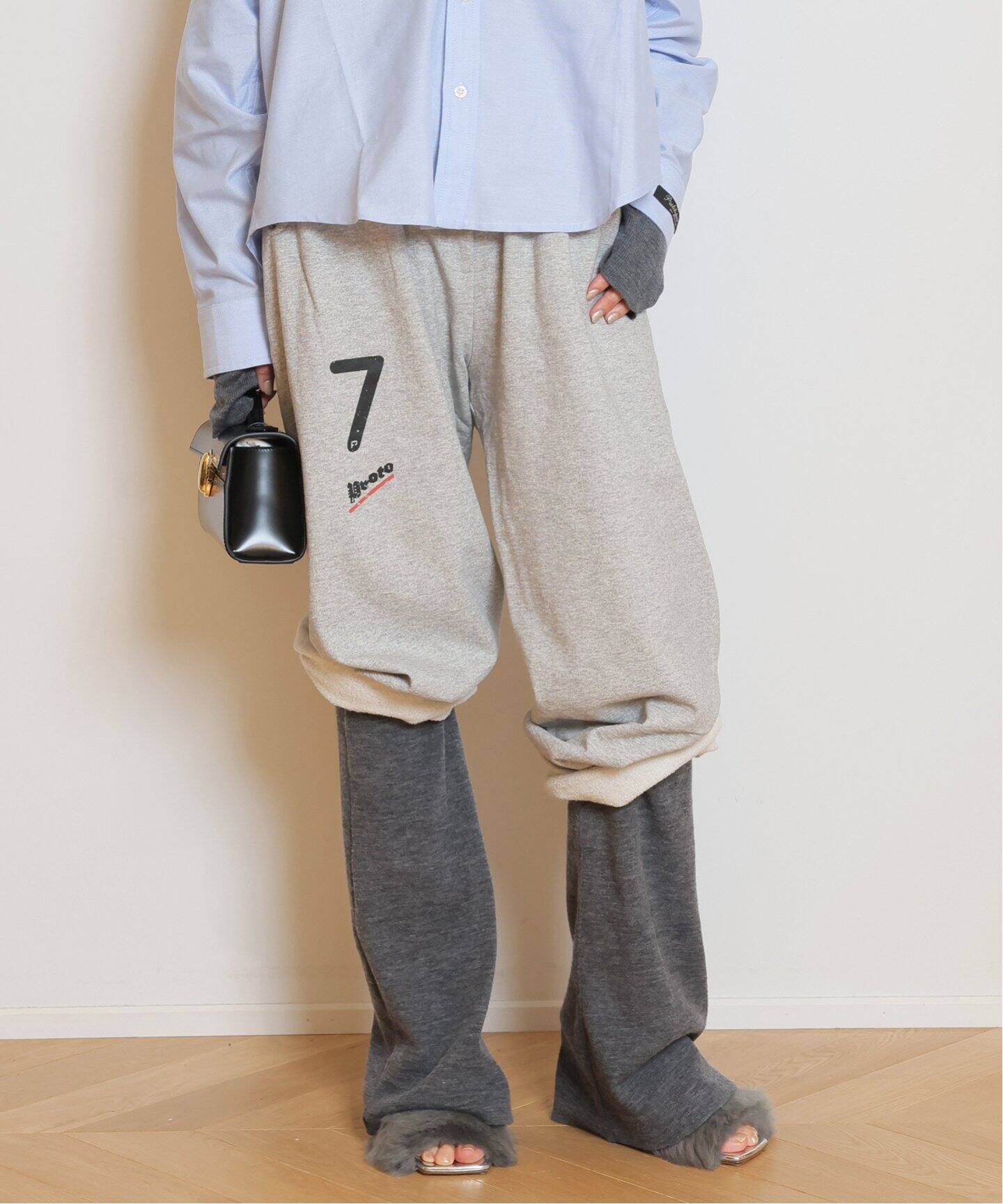 prototypes/プロトタイプス】 CROPPED SWEAT パンツ（スウェットパンツ 