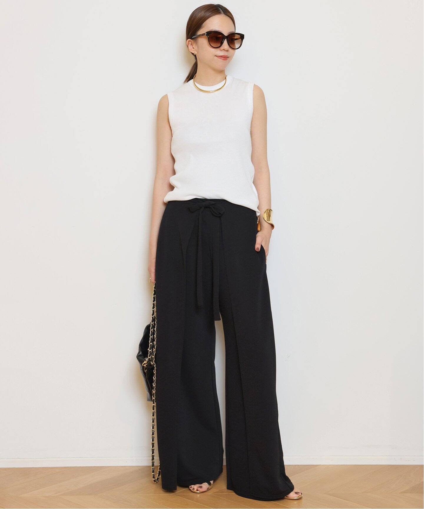 COGTHEBIGSMOKE/コグ ザ ビッグスモーク】WIDE LEG WRAP パンツ