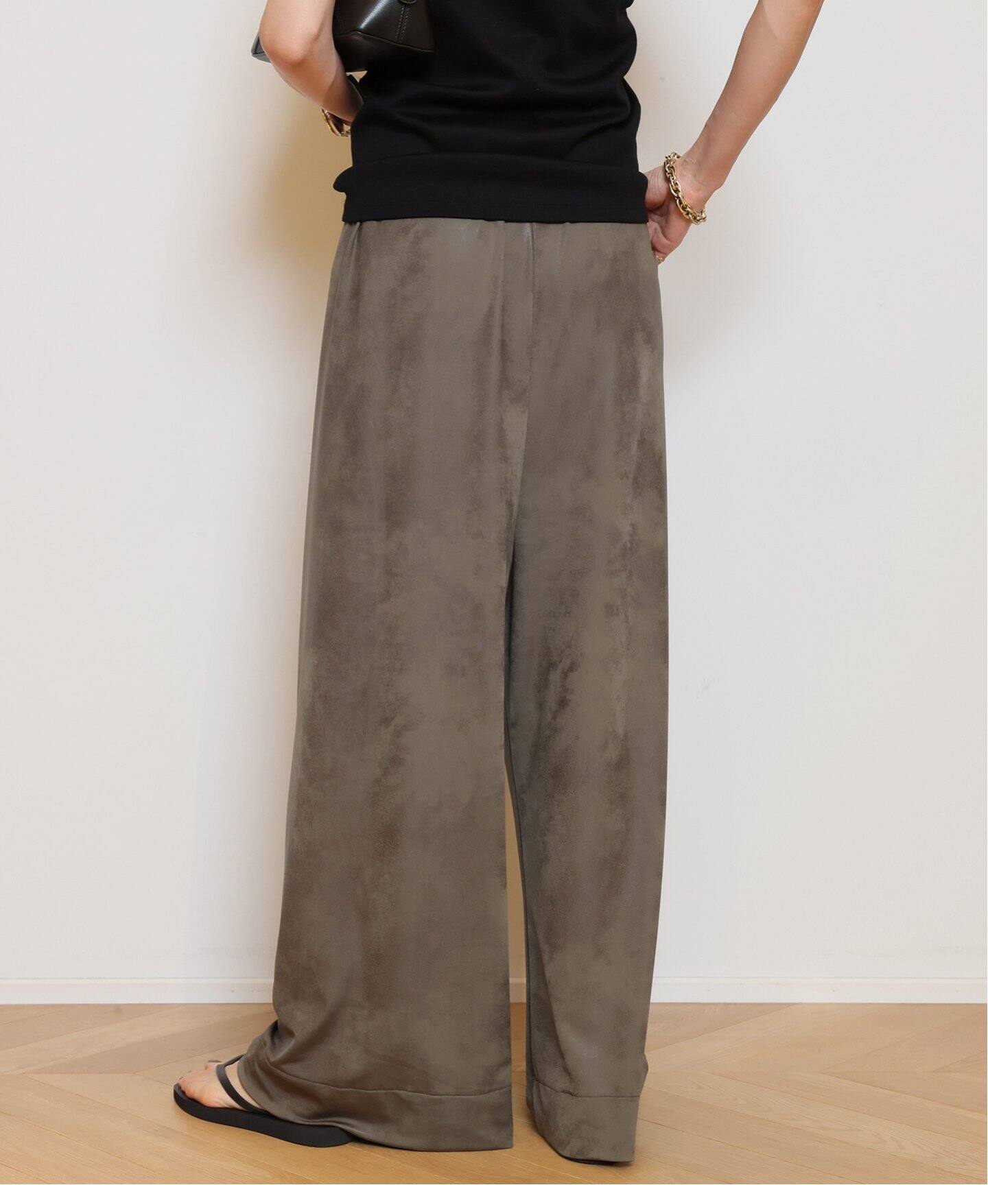 COGTHEBIGSMOKE/コグ ザ ビッグスモーク】ALISON TROUSER（BROWN