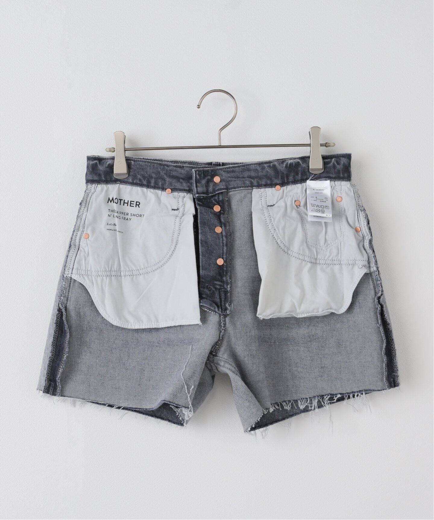 MUSE deドゥーズィエムクラス　ハーフパンツ　36 ホワイト CITIZENS OF HUMANITY】HORSESHOE デニム(WHITE)（デニムパンツ