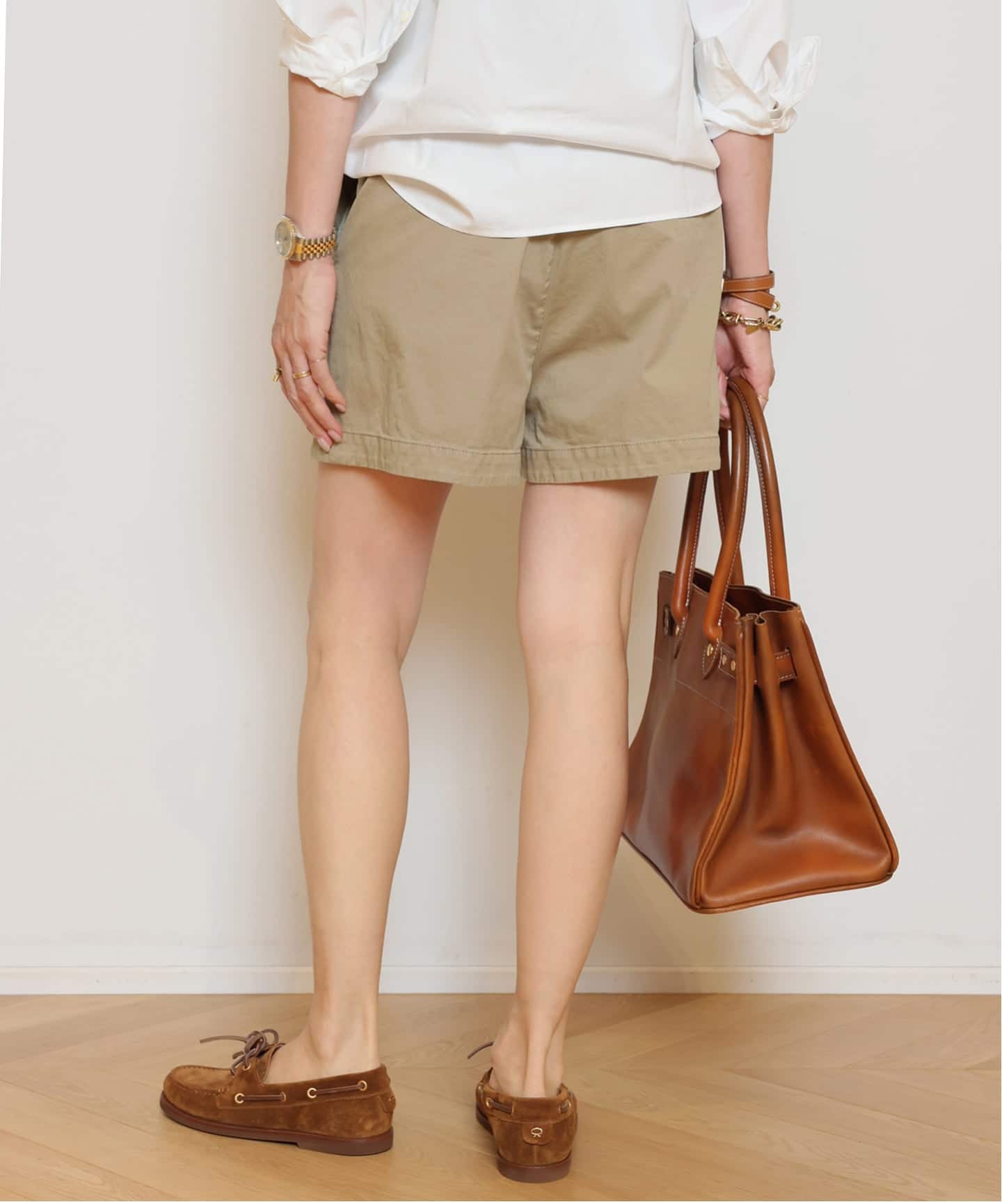 美品 ディースクエアード レディース ショートパンツ イタリア製  Mサイズ DSQUARED2/ディースクエアード】Cotton Baggy Short パンツ