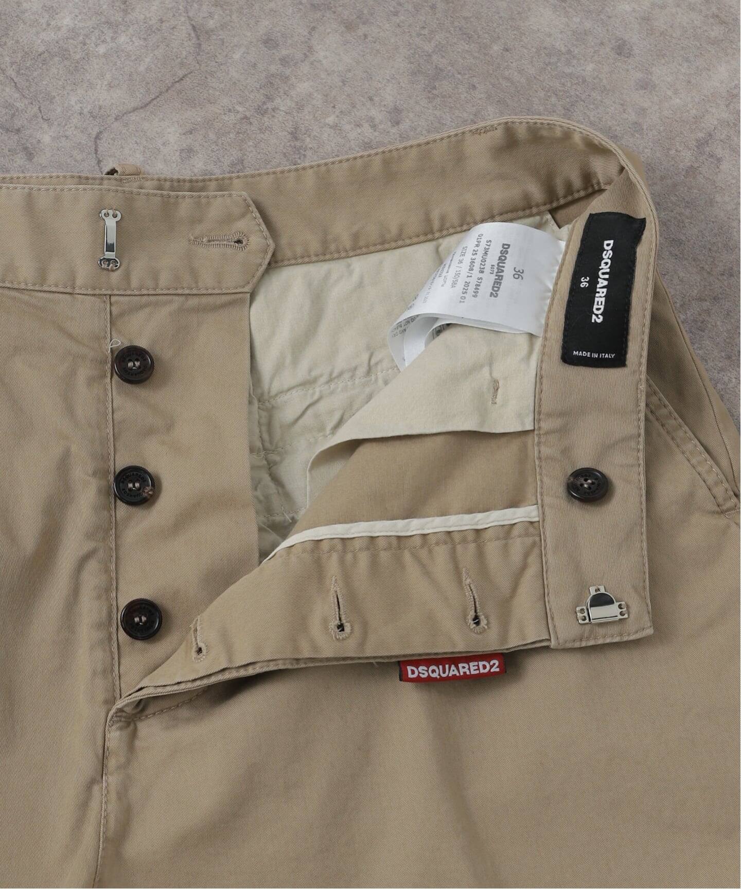 DSQUARED2/ディースクエアード】Cotton Baggy Short パンツ