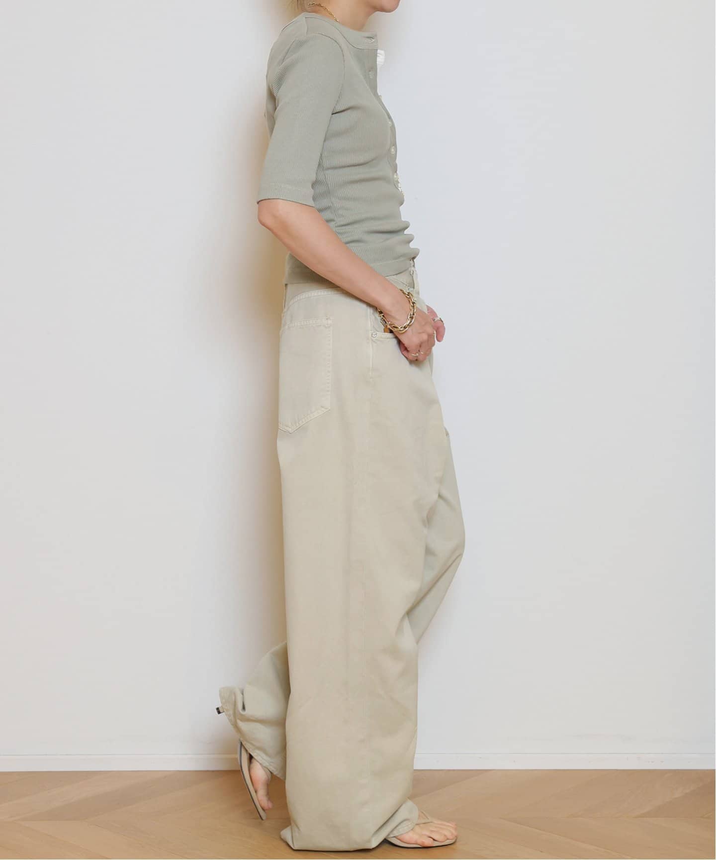 MUSE de Deuxieme Classe A GOLD E デニム AGOLDE / エー・ゴールド・イー】VANA FOLD デニム（デニム