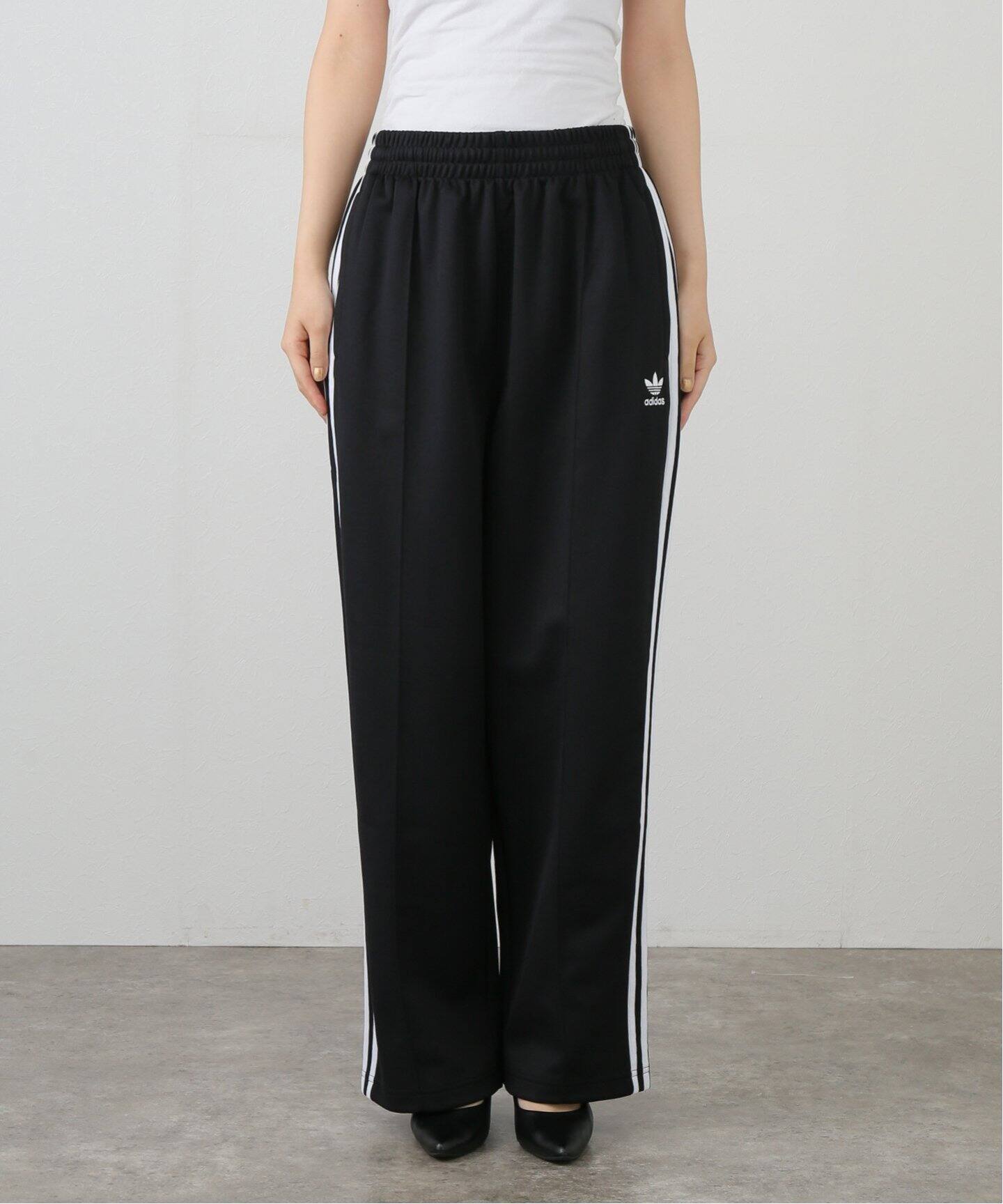 MUSE de Deuxieme Classe SPALDING トラックパンツ ADIDAS/アディダス】 TRACK WIDE パンツ（ジャージ／トラック