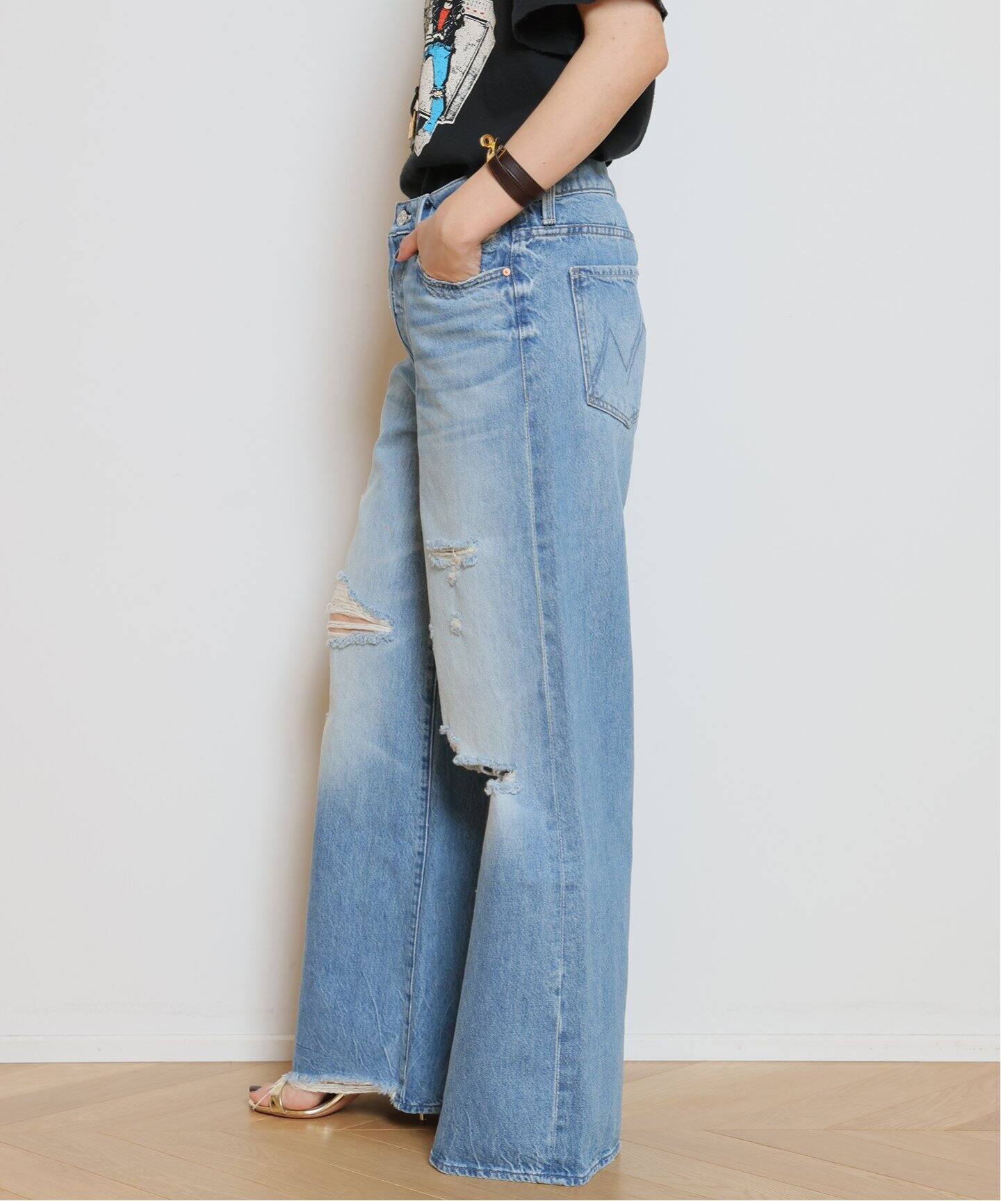 MOTHER/マザー】 The Ditcher Roller Hover デニム（デニムパンツ