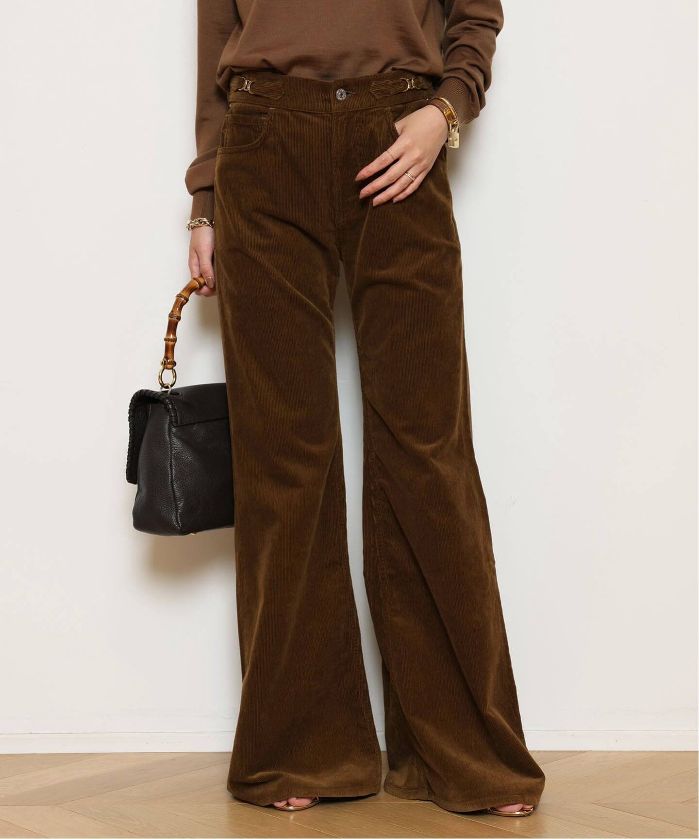 Citizens Of Humanity コーデュロイ フレア パンツ ブラウン CITIZENS of HUMANITY】KIMBERLY FLARE パンツ（CORDUROY）（その他