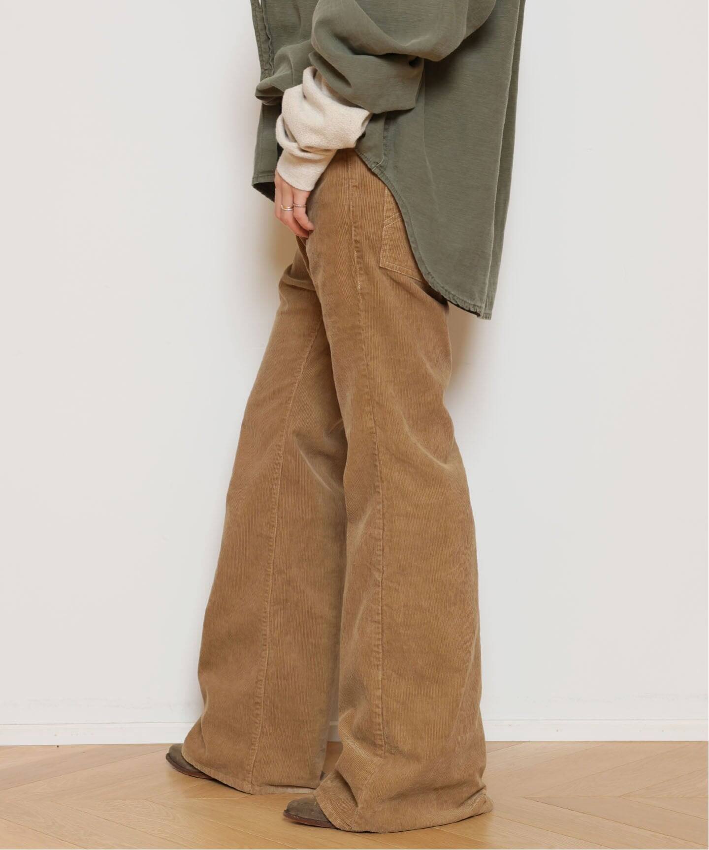 REMI RELIEF/レミレリーフ】CORDUROY FLARE パンツ（その他パンツ