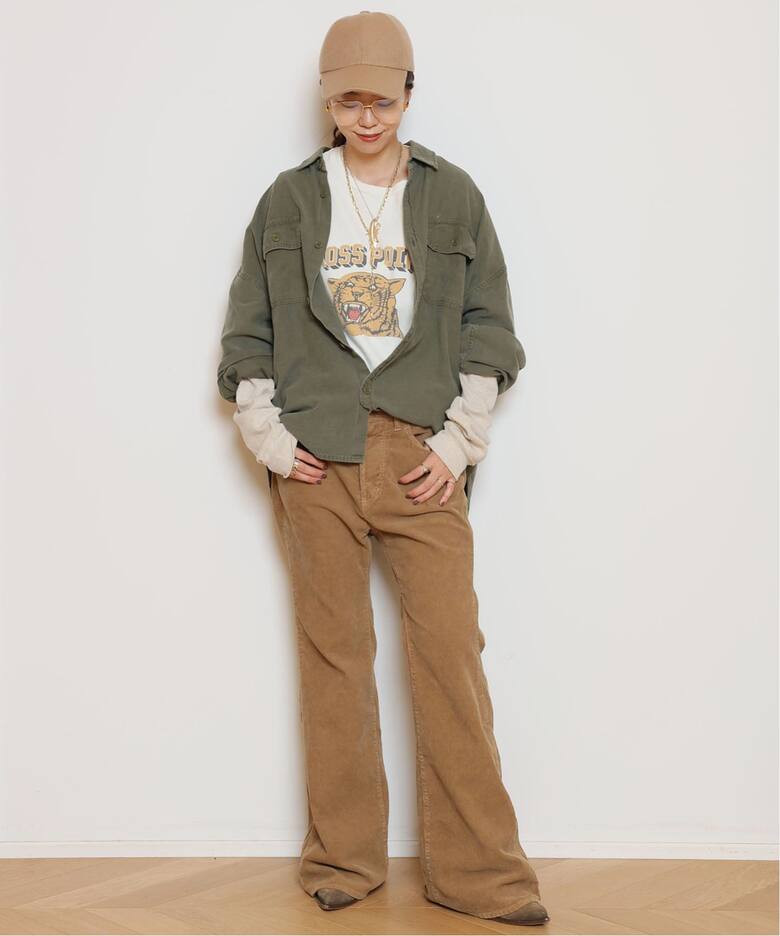 REMI RELIEF/レミレリーフ】CORDUROY FLARE パンツ（その他パンツ 