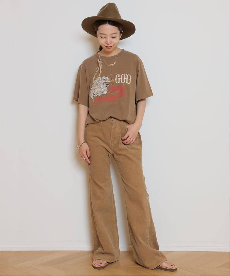REMI RELIEF/レミレリーフ】CORDUROY FLARE パンツ（その他パンツ 
