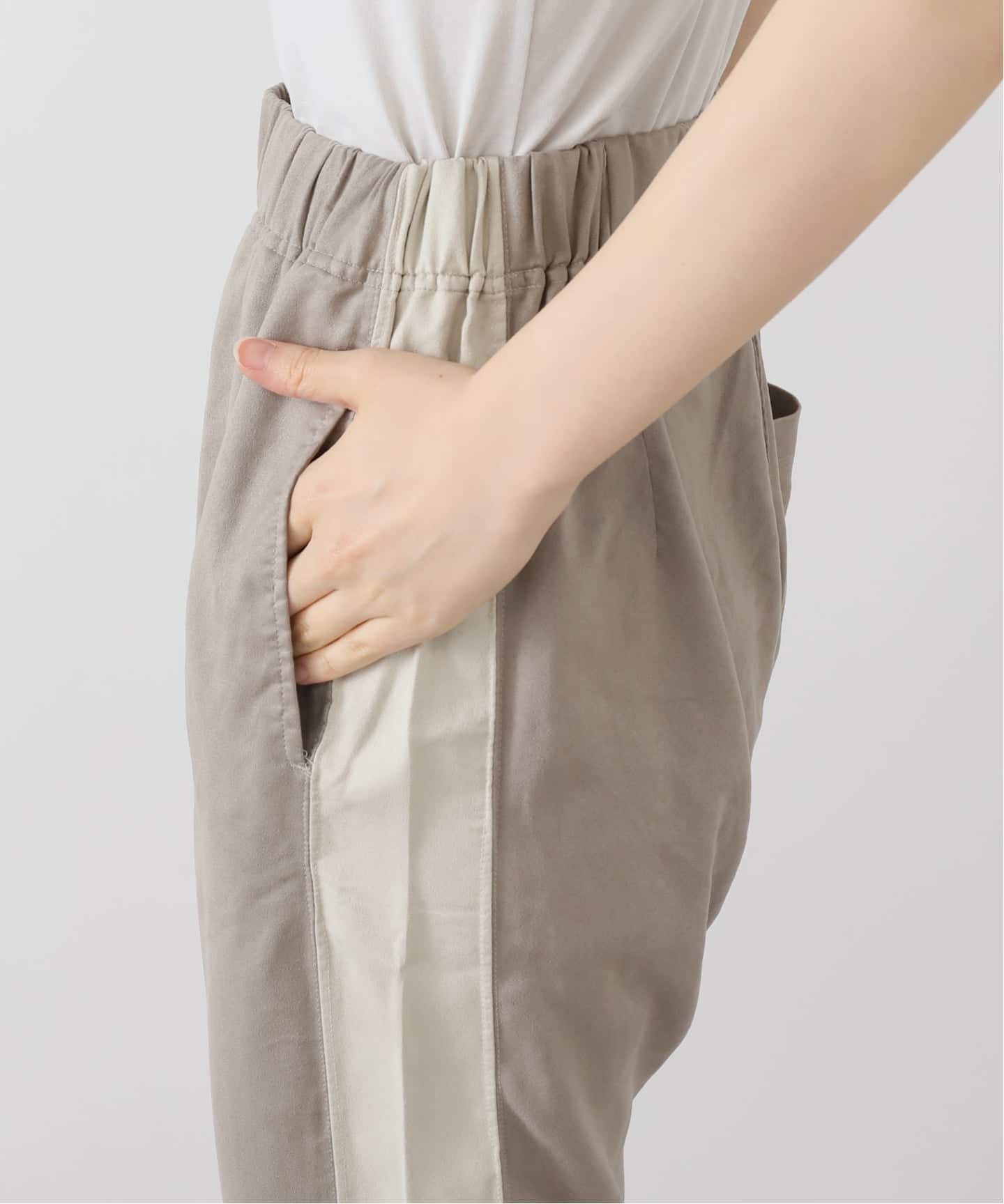 REMI RELIEF/レミレリーフ】SUEDE LIKE FLARE パンツ（その他パンツ