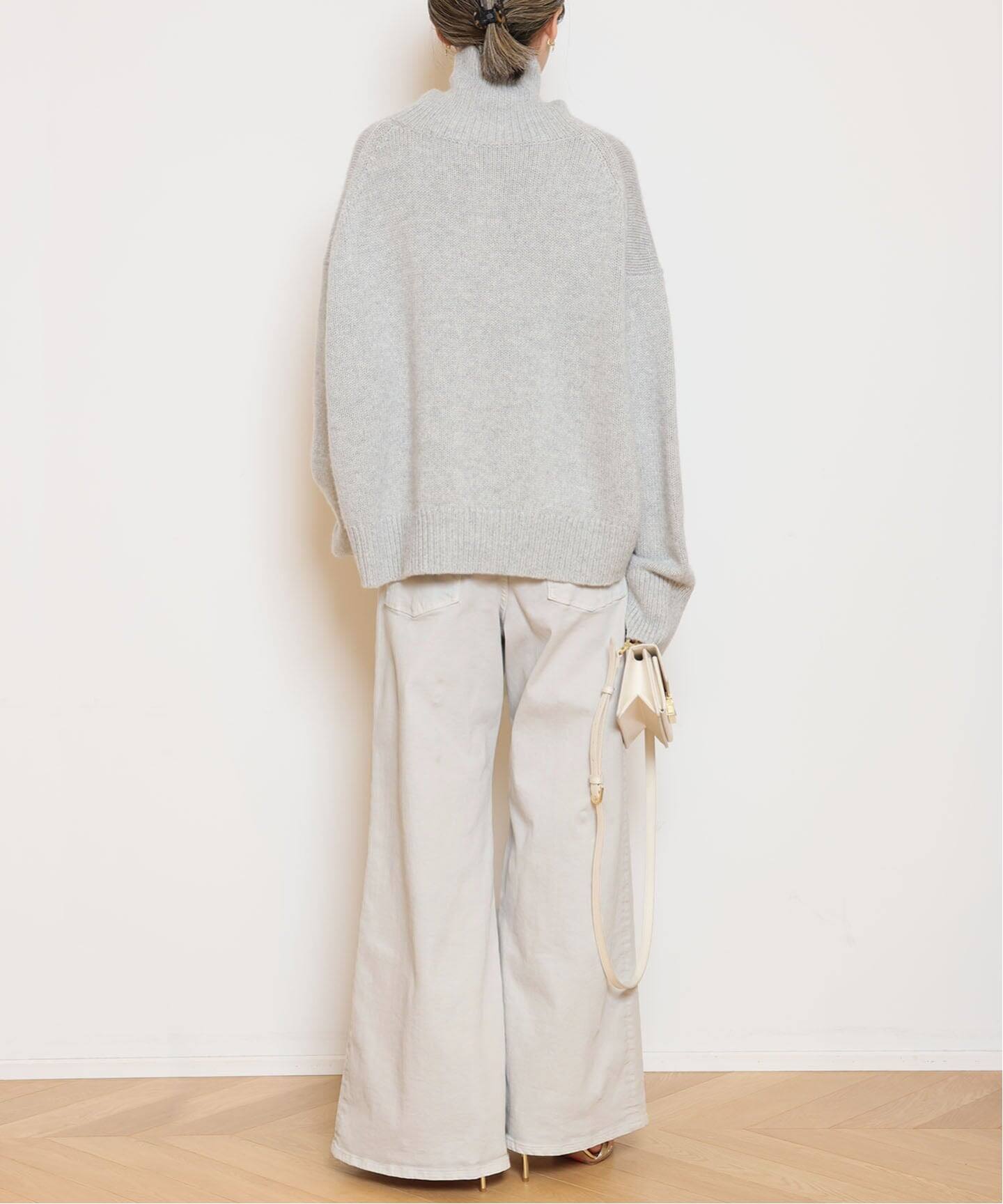 SURT/サート】MANNISH BUGGY DENIM (LIGHT GRAY)（デニムパンツ 