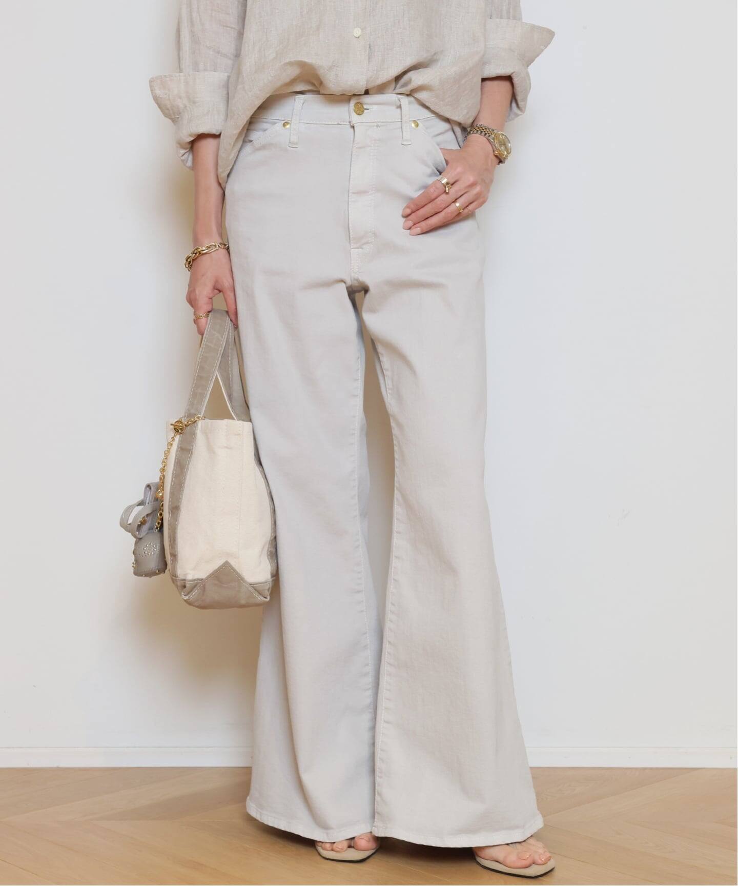 SURT/サート】MANNISH BUGGY DENIM (LIGHT GRAY)（デニムパンツ 