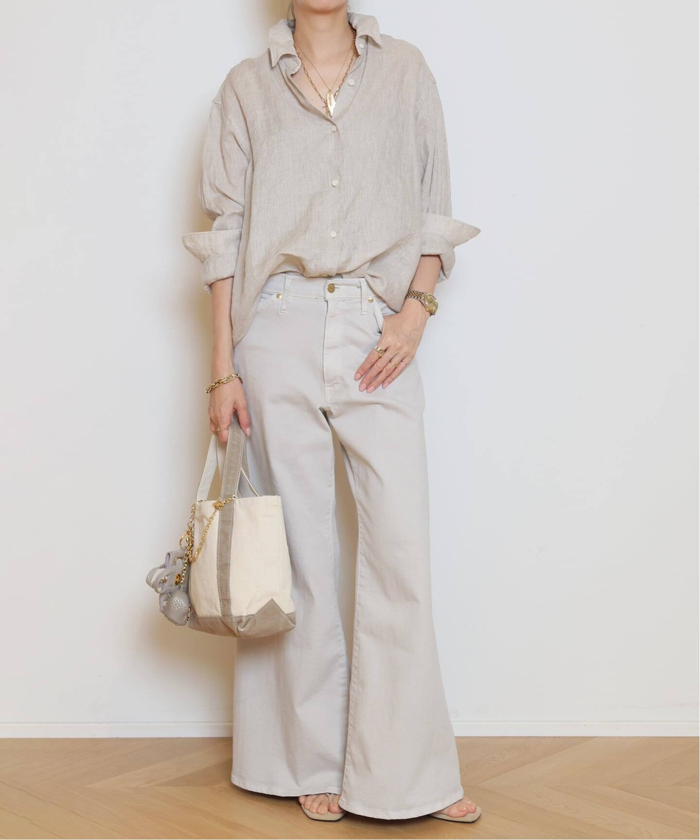 SURT/サート】MANNISH BUGGY DENIM (LIGHT GRAY)（デニムパンツ 