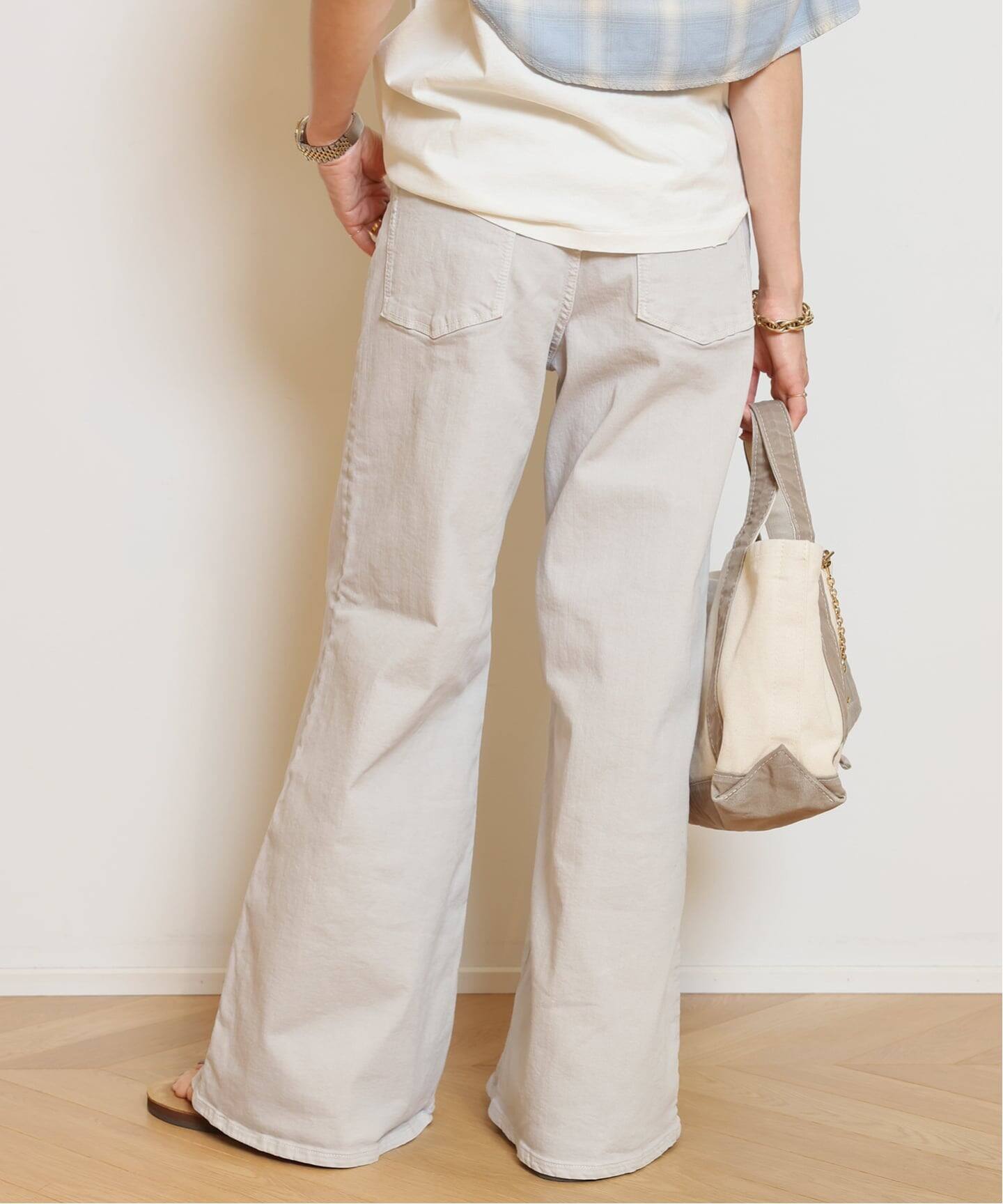 SURT/サート】MANNISH BUGGY DENIM (LIGHT GRAY)（デニムパンツ 