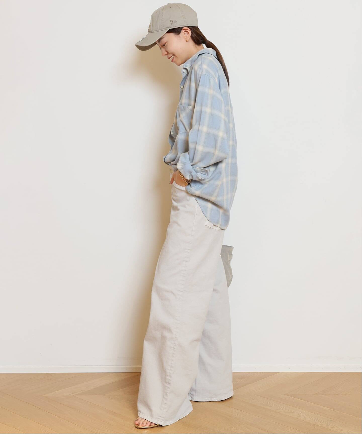 SURT/サート】MANNISH BUGGY DENIM (LIGHT GRAY)（デニムパンツ 