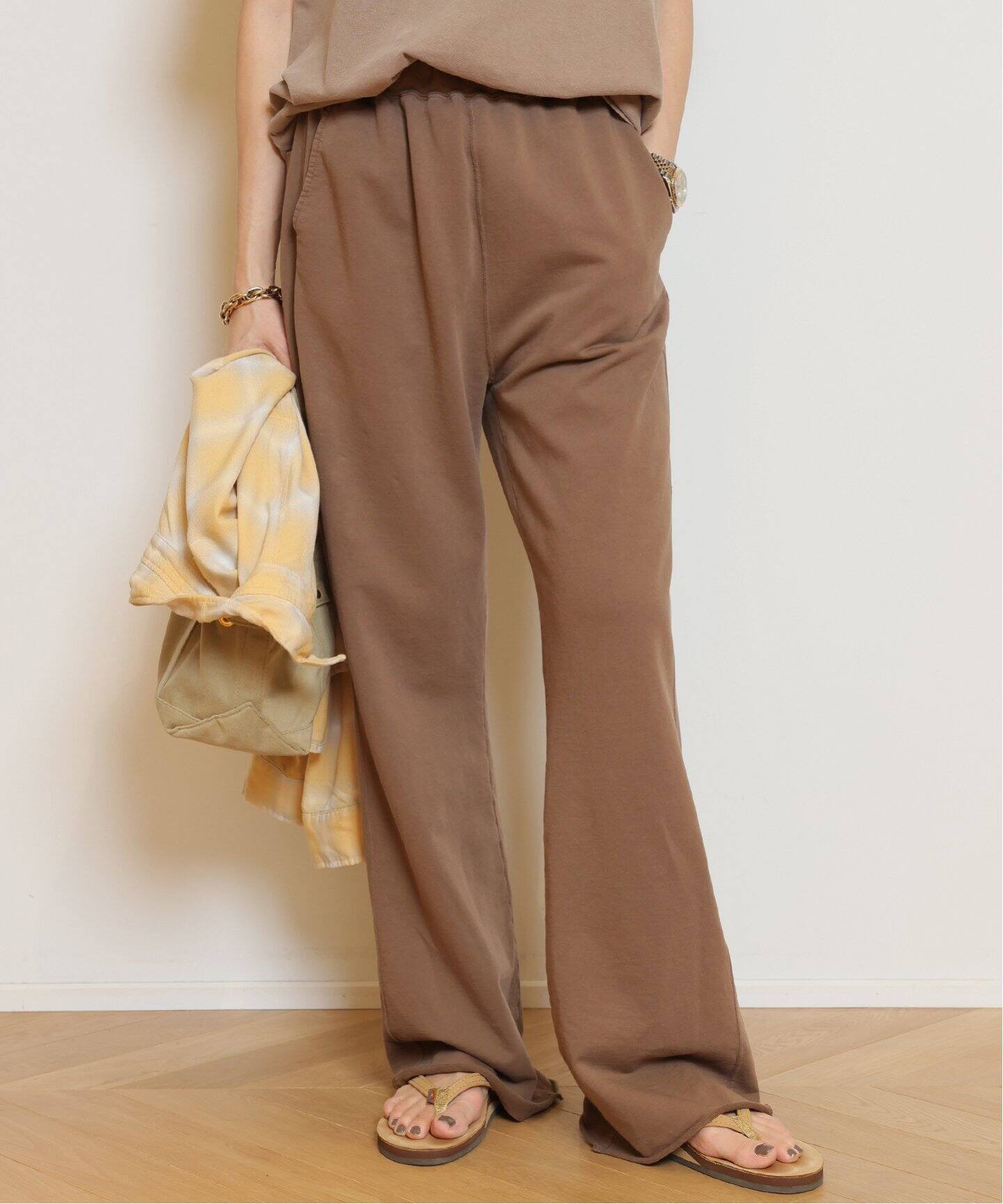 レミレリーフフレアパンツ 