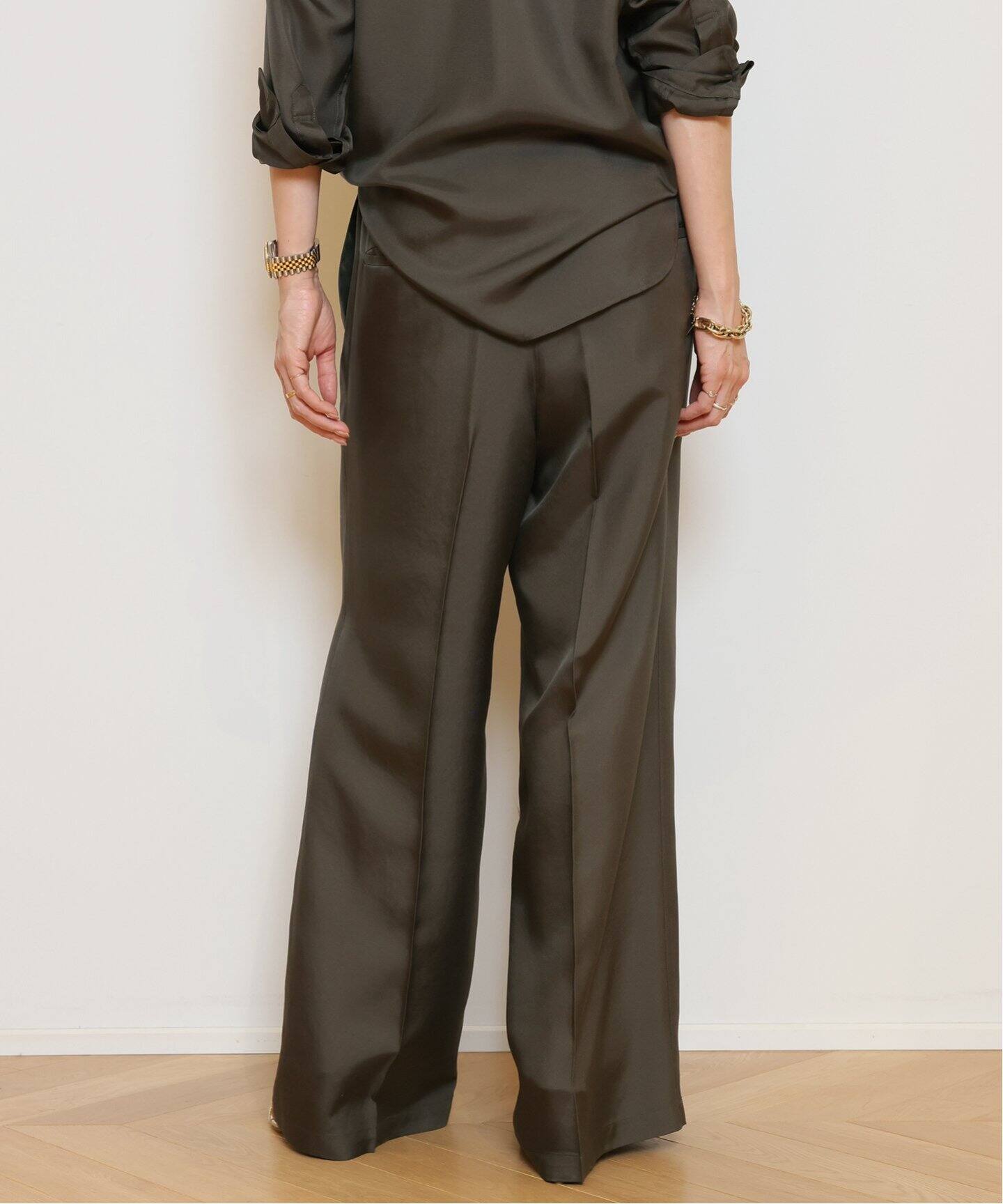 Raspail/ラスパイユ】SILK パンツ 