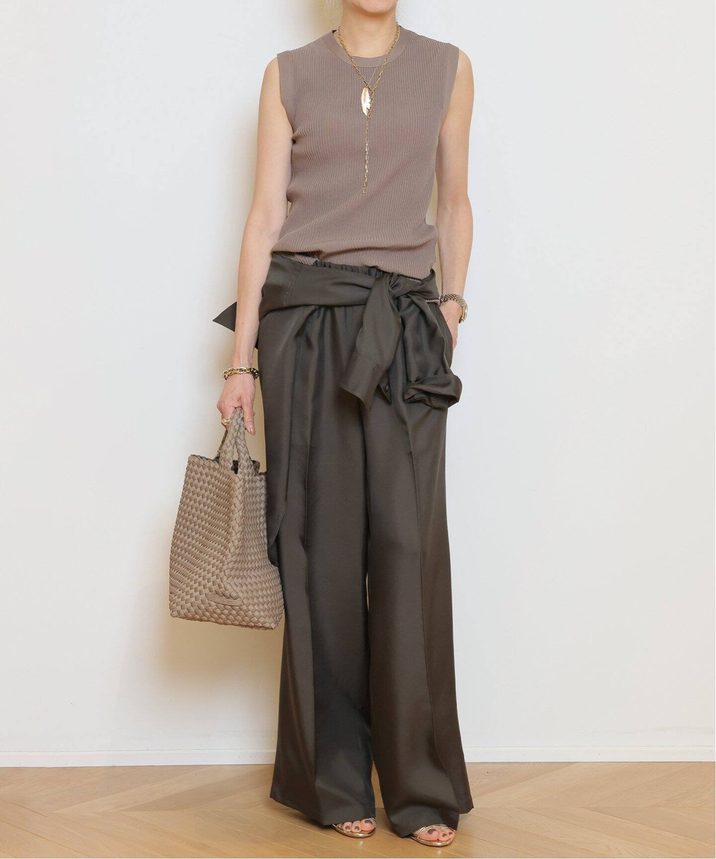 最終値下げ完売製品Raspail silk drawstring パンツ