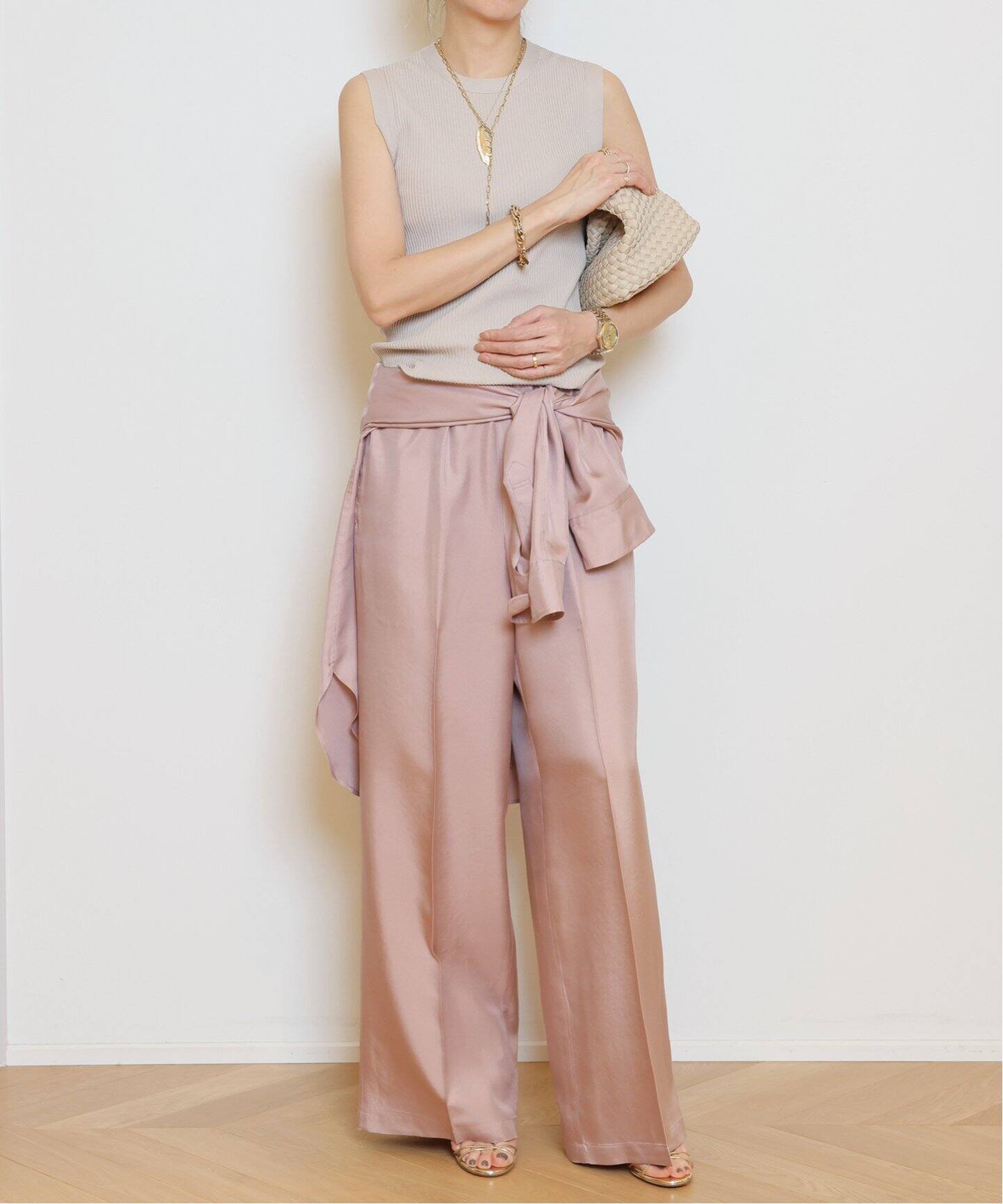 Raspail/ラスパイユ】SILK パンツ（スラックス）｜MUSE de Deuxieme  