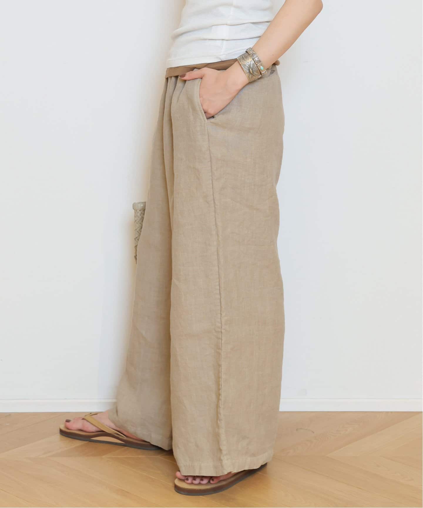 HERILL muse deuxiemeclasse ベージュ カーゴパンツ HERILL/ヘリル】Hemp Easy パンツ(その他パンツ)|MUSE de