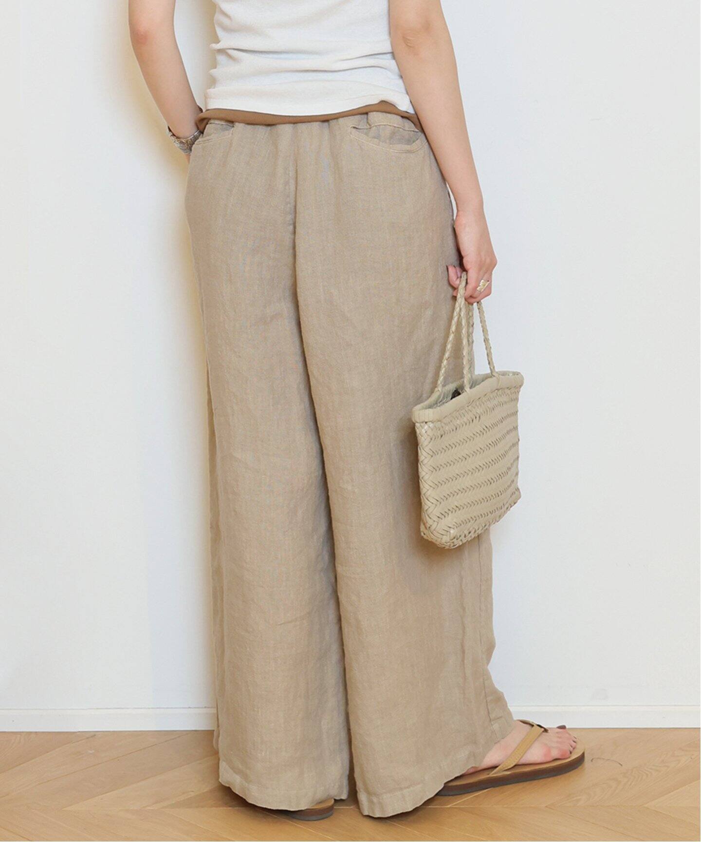 HERILL muse deuxiemeclasse ベージュ　カーゴパンツ HERILL/ヘリル】Hemp Easy パンツ（その他パンツ）｜MUSE de