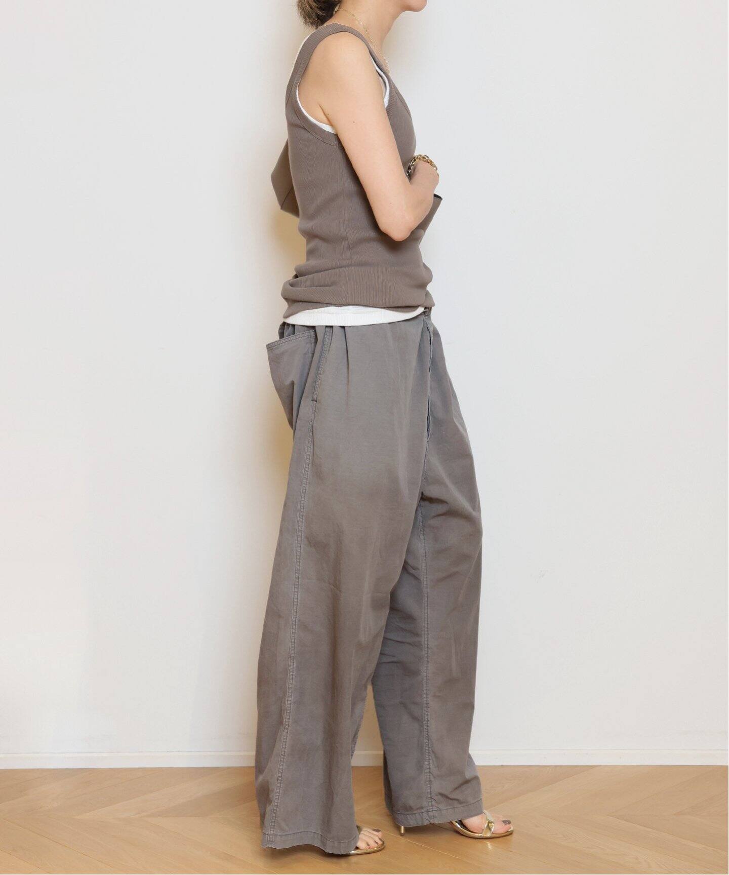 ⭕新品、未使用⭕ミューズドゥドゥーズィエムクラス☆へリル☆ワイドパンツ HERILL/ヘリル】RIPSTOP WORK パンツ（その他パンツ）｜MUSE de