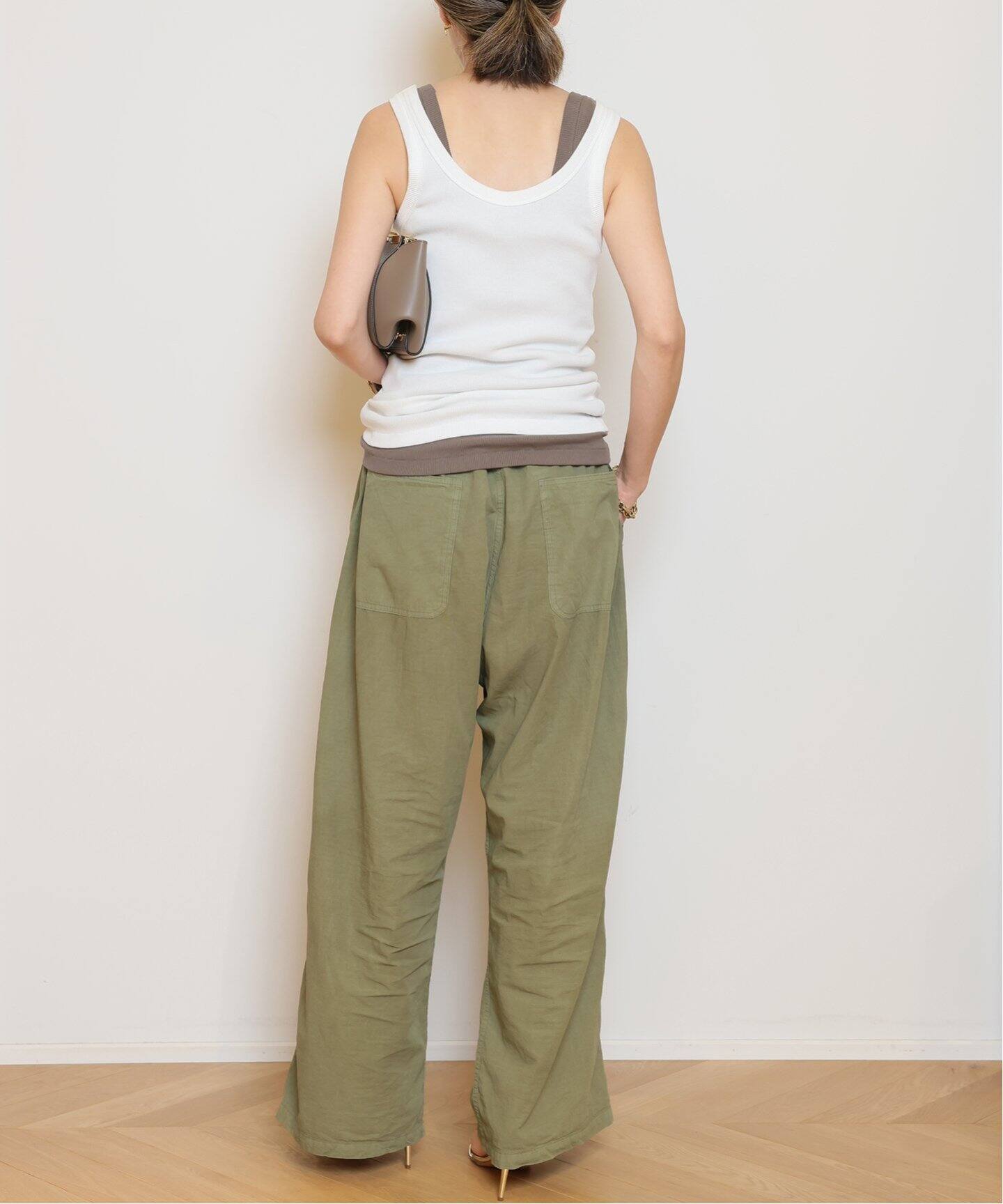 未着用｜ドゥーズィエムクラス ミリタリーショートパンツ カーキ 36 秋 Deuxieme Classe（ドゥーズィエムクラス）の「military ショート