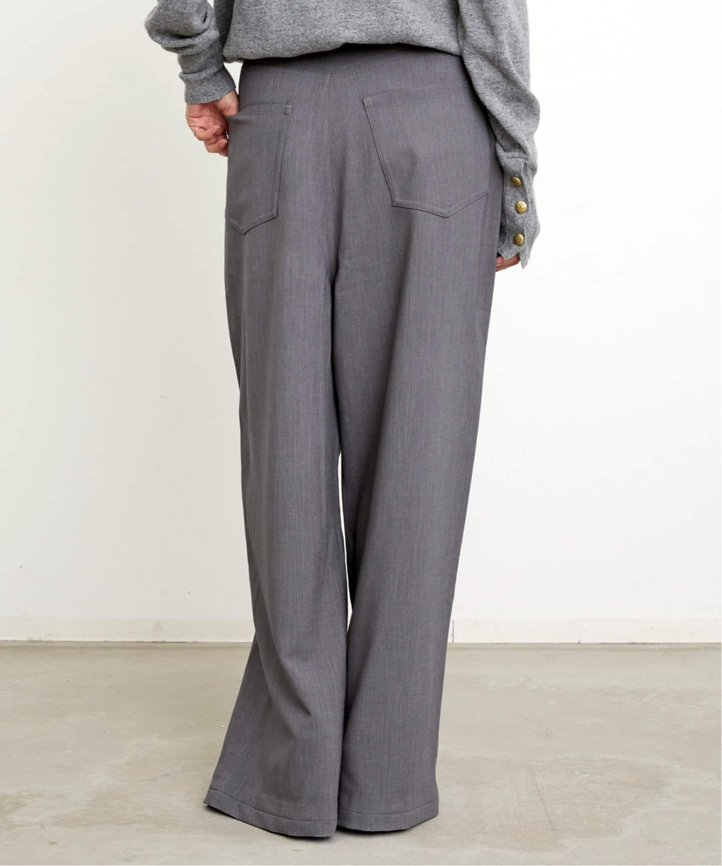 短期出品‼️アパルトモンGOOD GRIEFサルエルパンツ34美品 未使用 【GOOD GRIEF!】サルエルパンツ 34 グレー アパルトモン